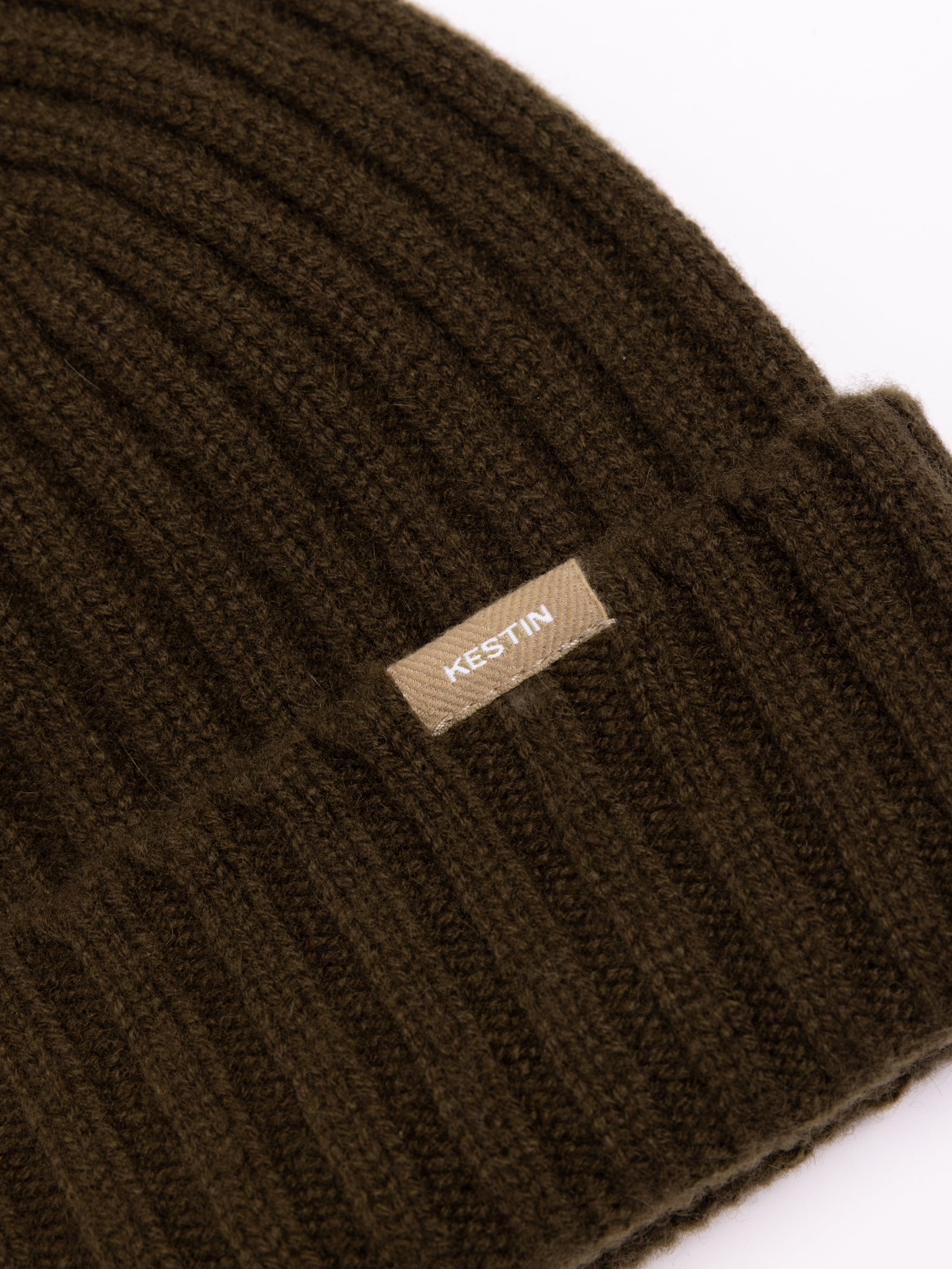 Sanna Beanie in Military Cashmere