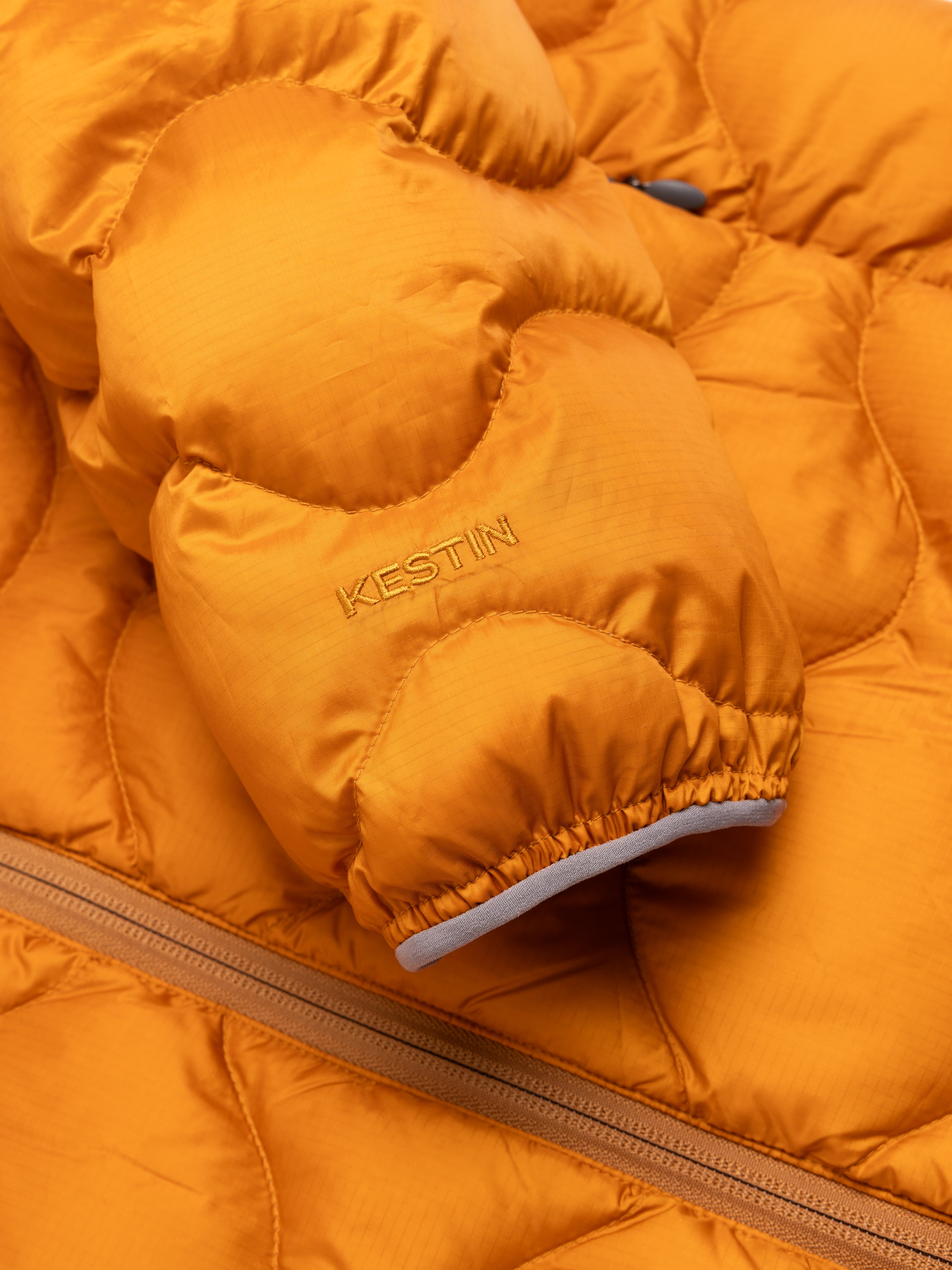 Cuillin Down Jacket in Orange Recycled Ripstop