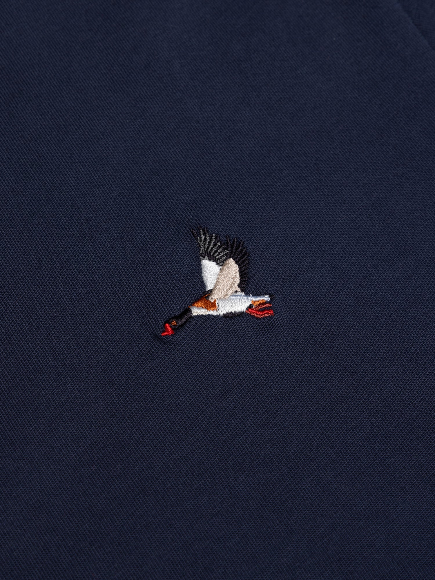Cargill Tee in Dark Navy Duck Embroidery