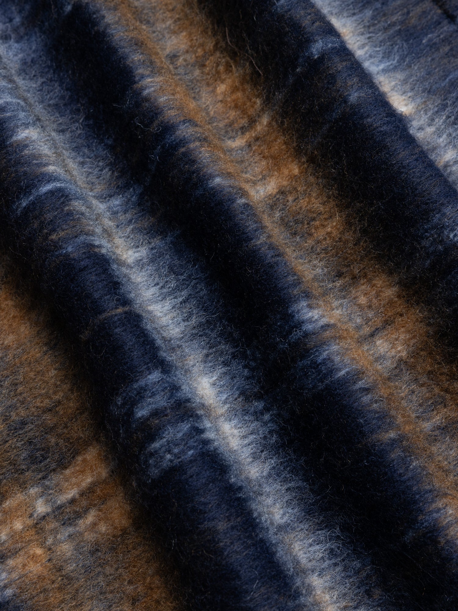 Bute Vest in Navy Check Brushed Wool