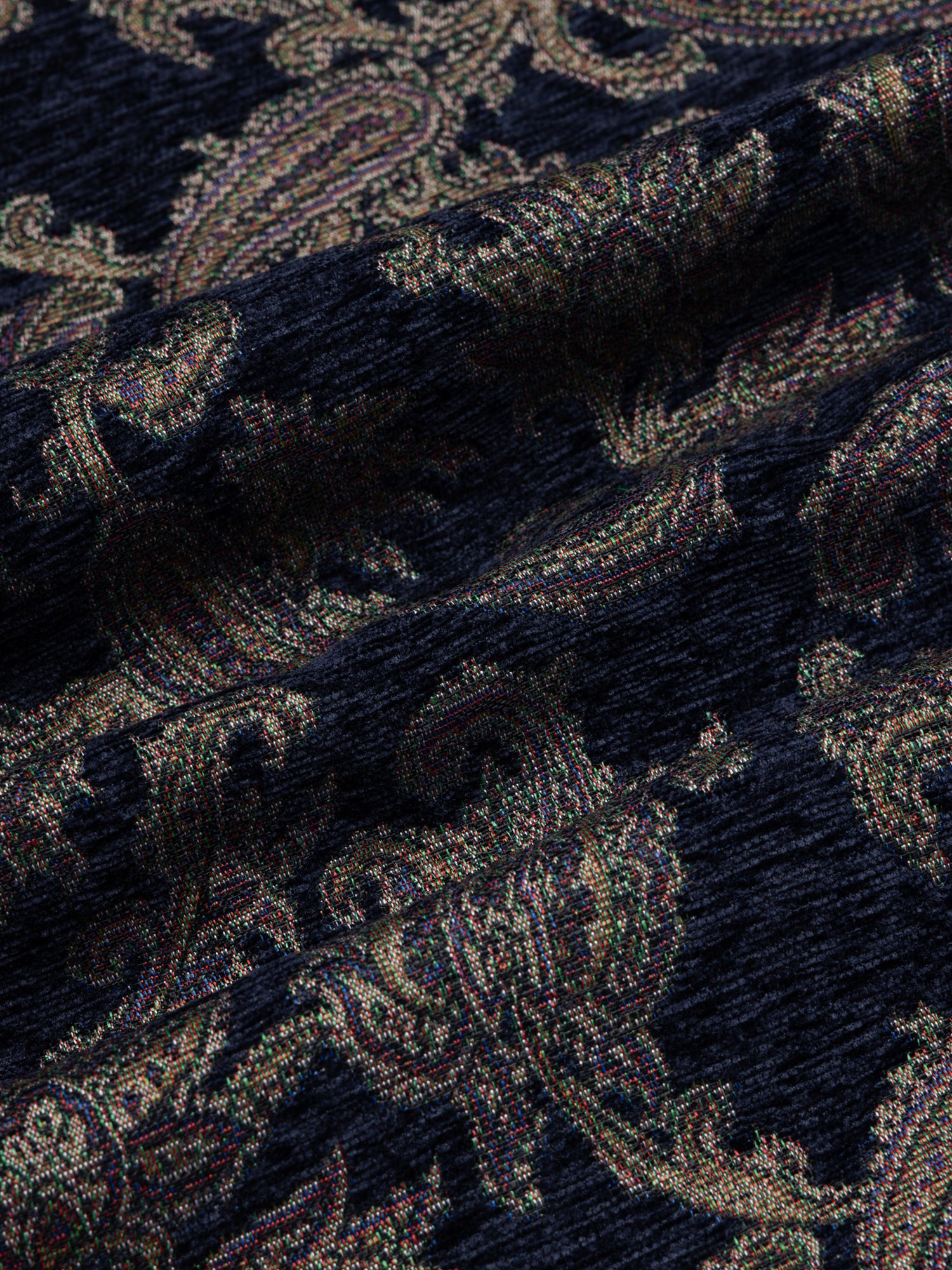 Ormiston Jacket in Navy Paisley Jacquard