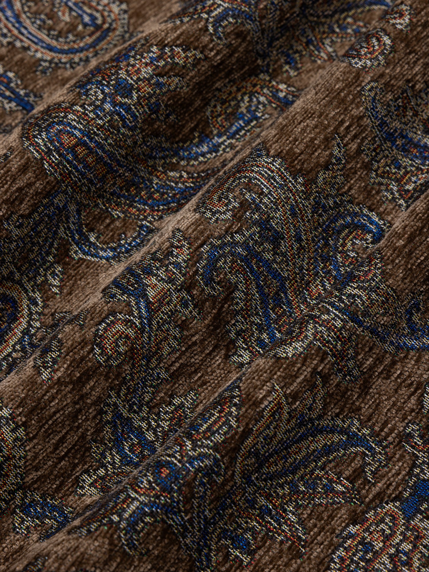 Ormiston Jacket in Olive Paisley Jacquard