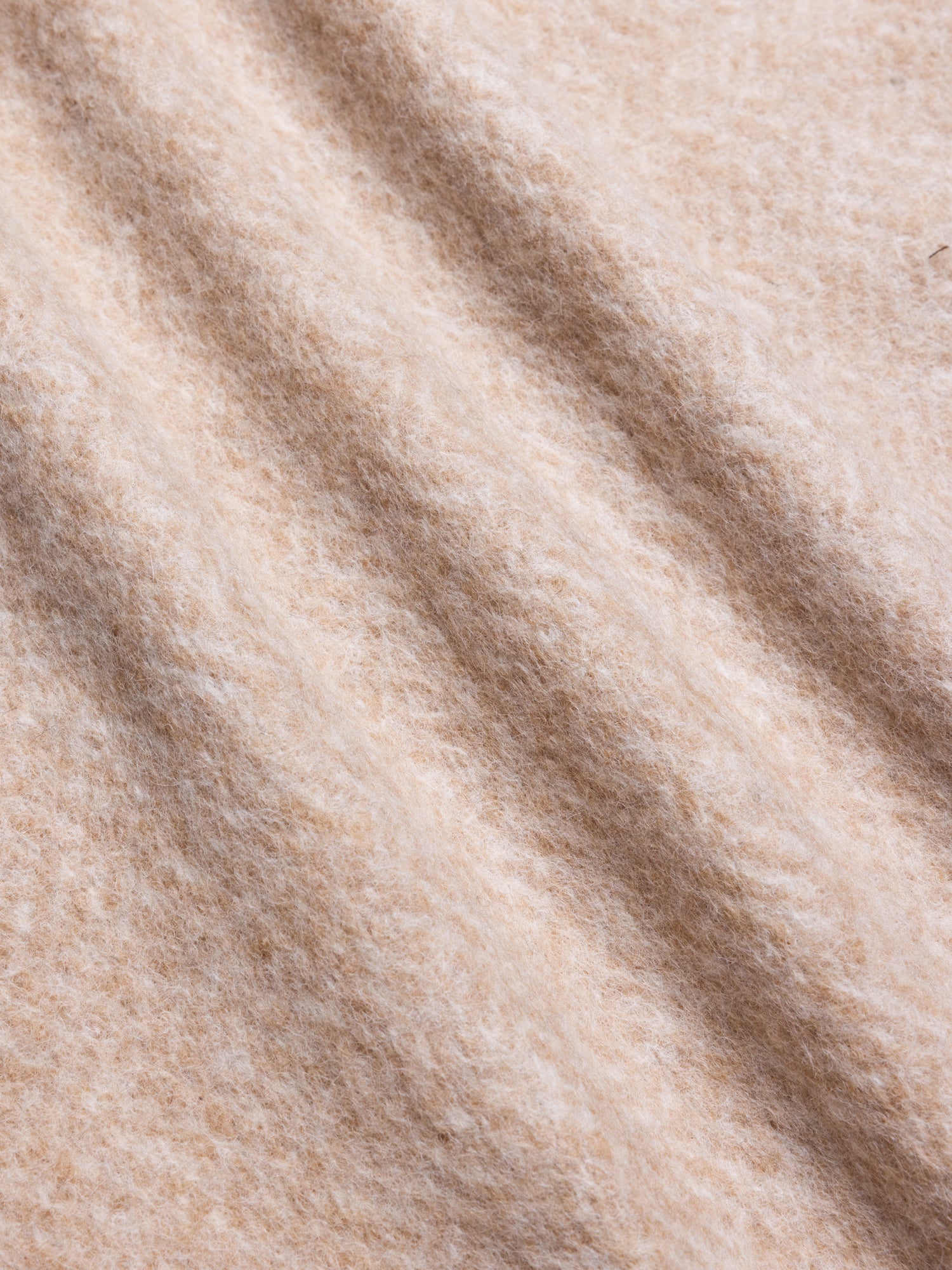 Bute Vest in Oat Wool Herringbone