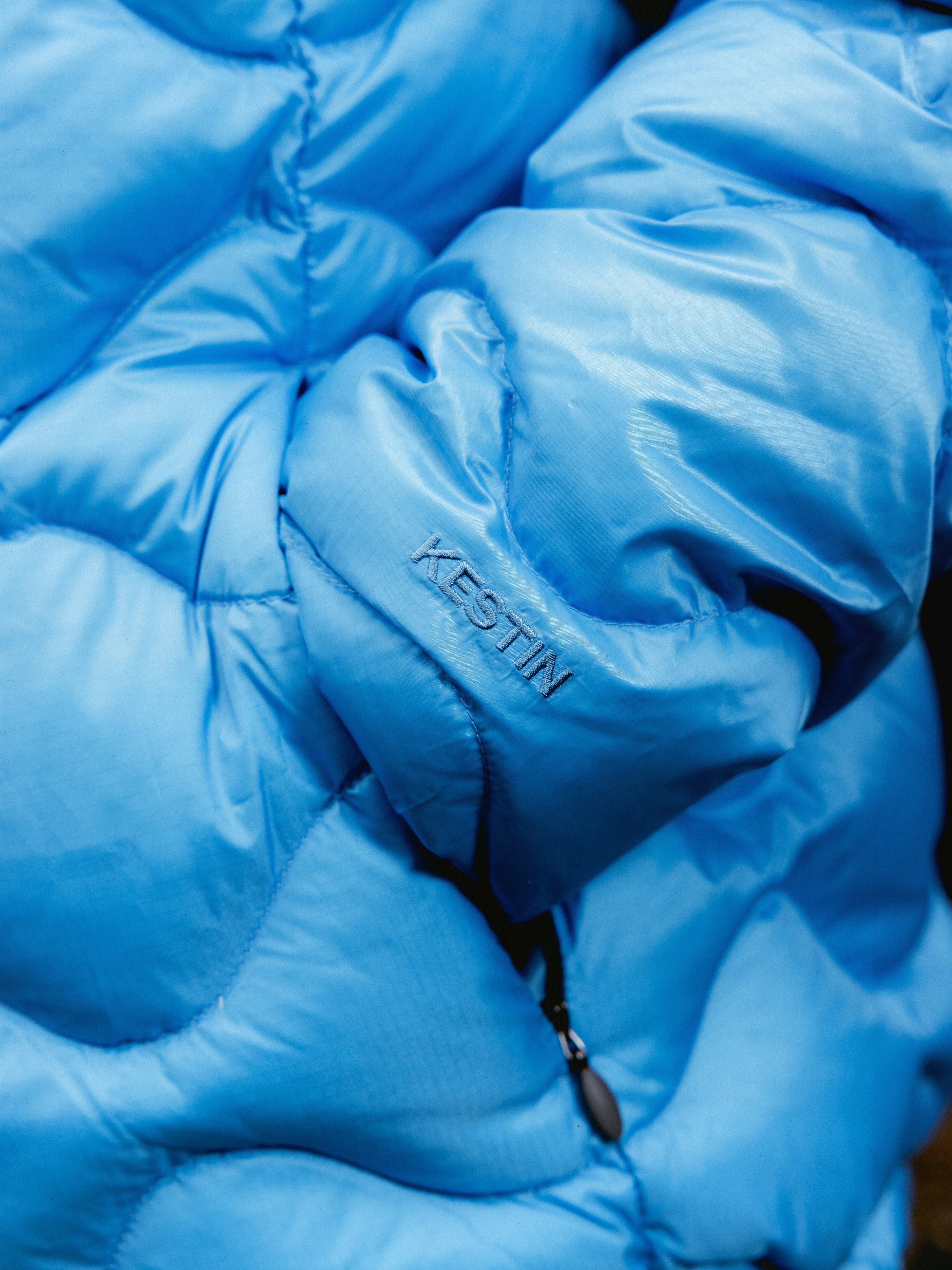 Cuillin Down Jacket in Sky Blue Recycled Ripstop