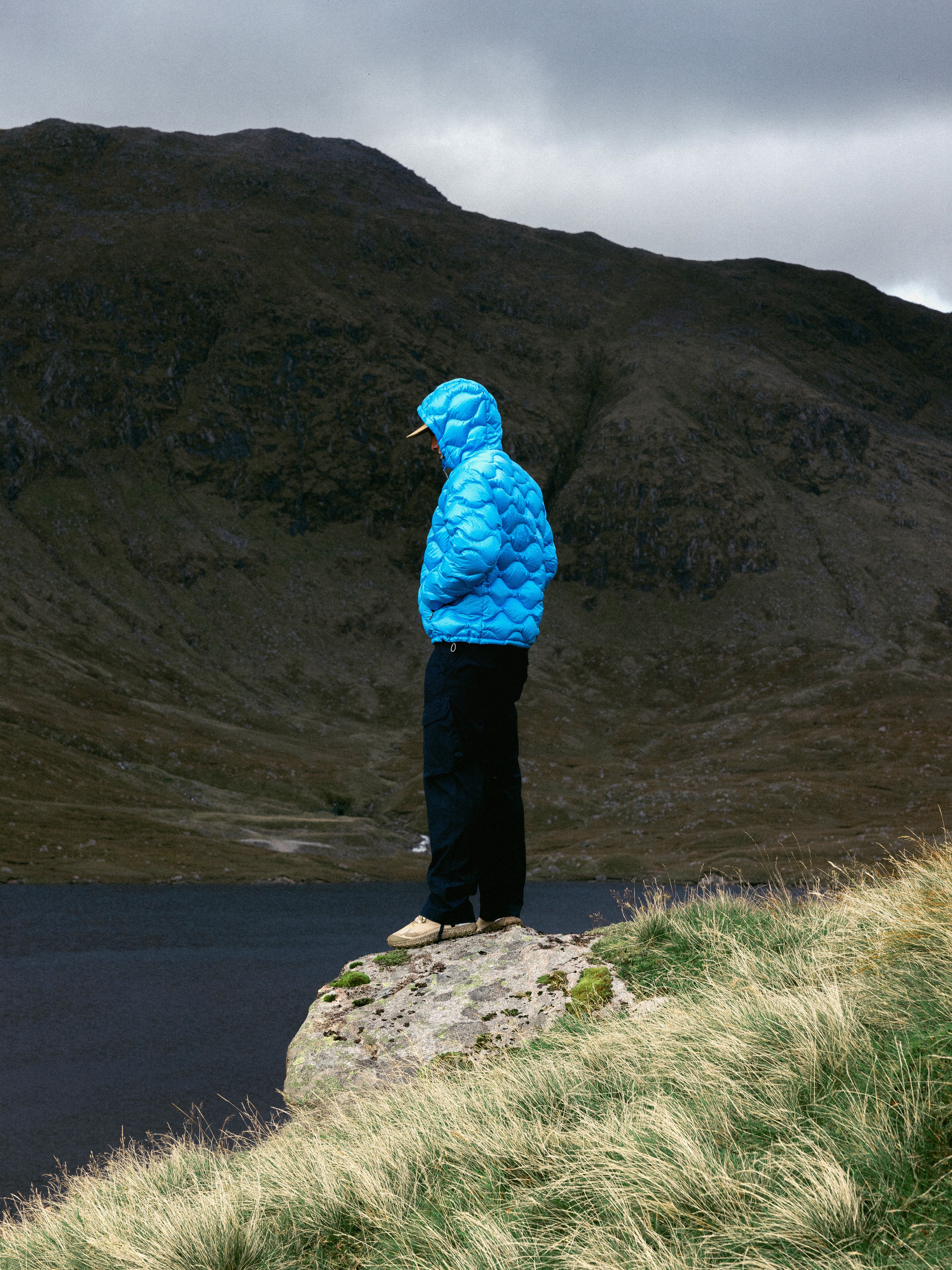Cuillin Down Jacket in Sky Blue Recycled Ripstop