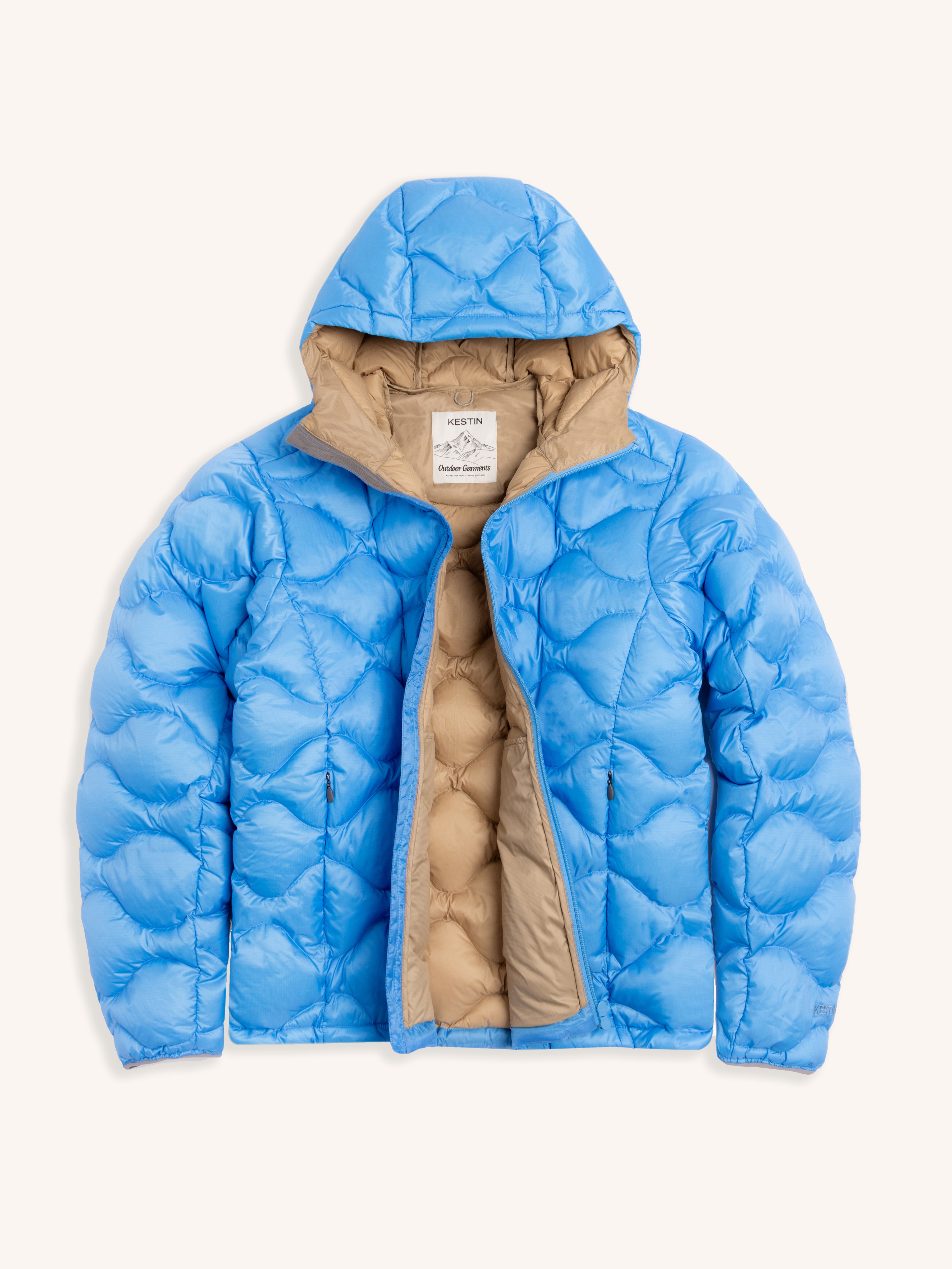 Cuillin Down Jacket in Sky Blue Recycled Ripstop