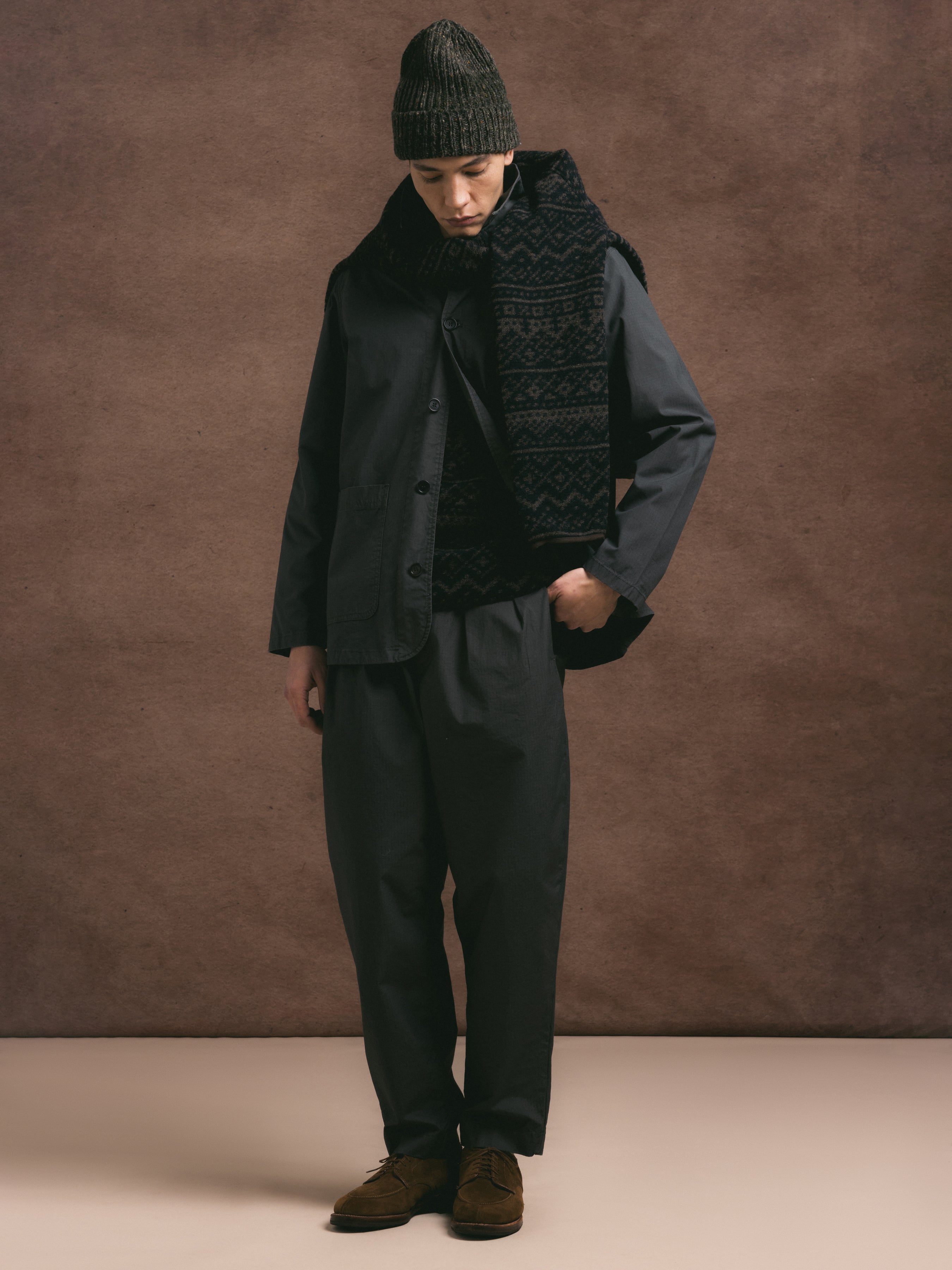 Clyde Pant in Charcoal Cotton Ripstop