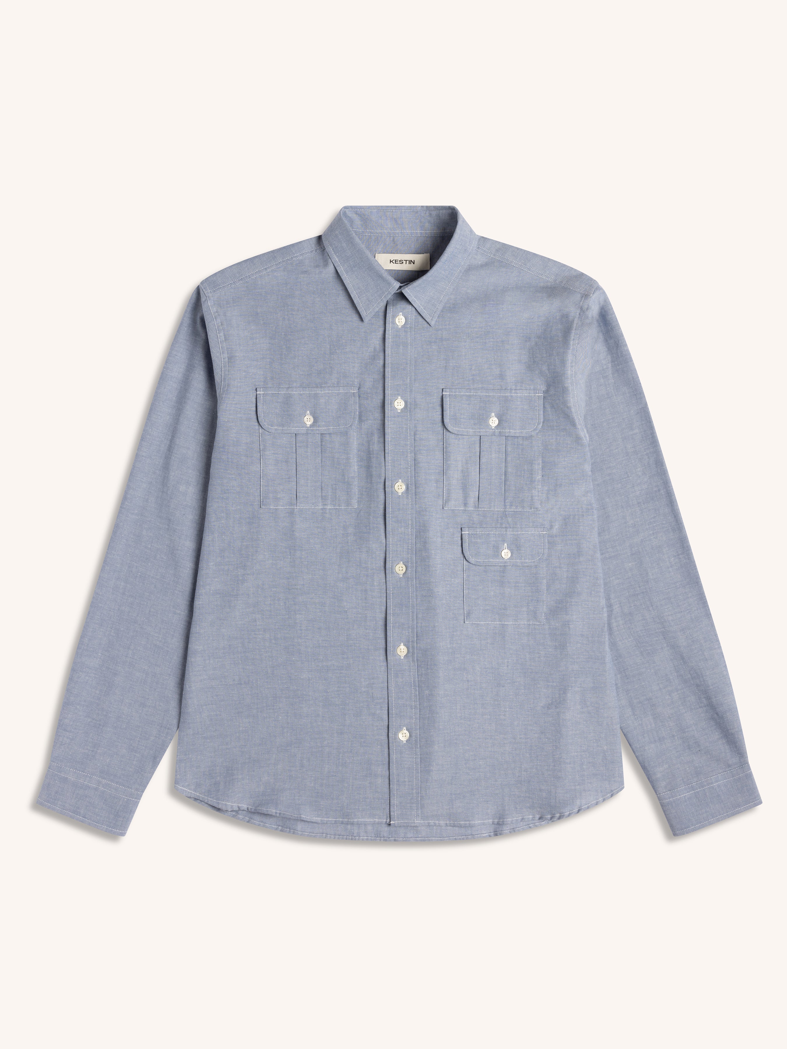 Kinnaird Shirt in Lightweight Chambray