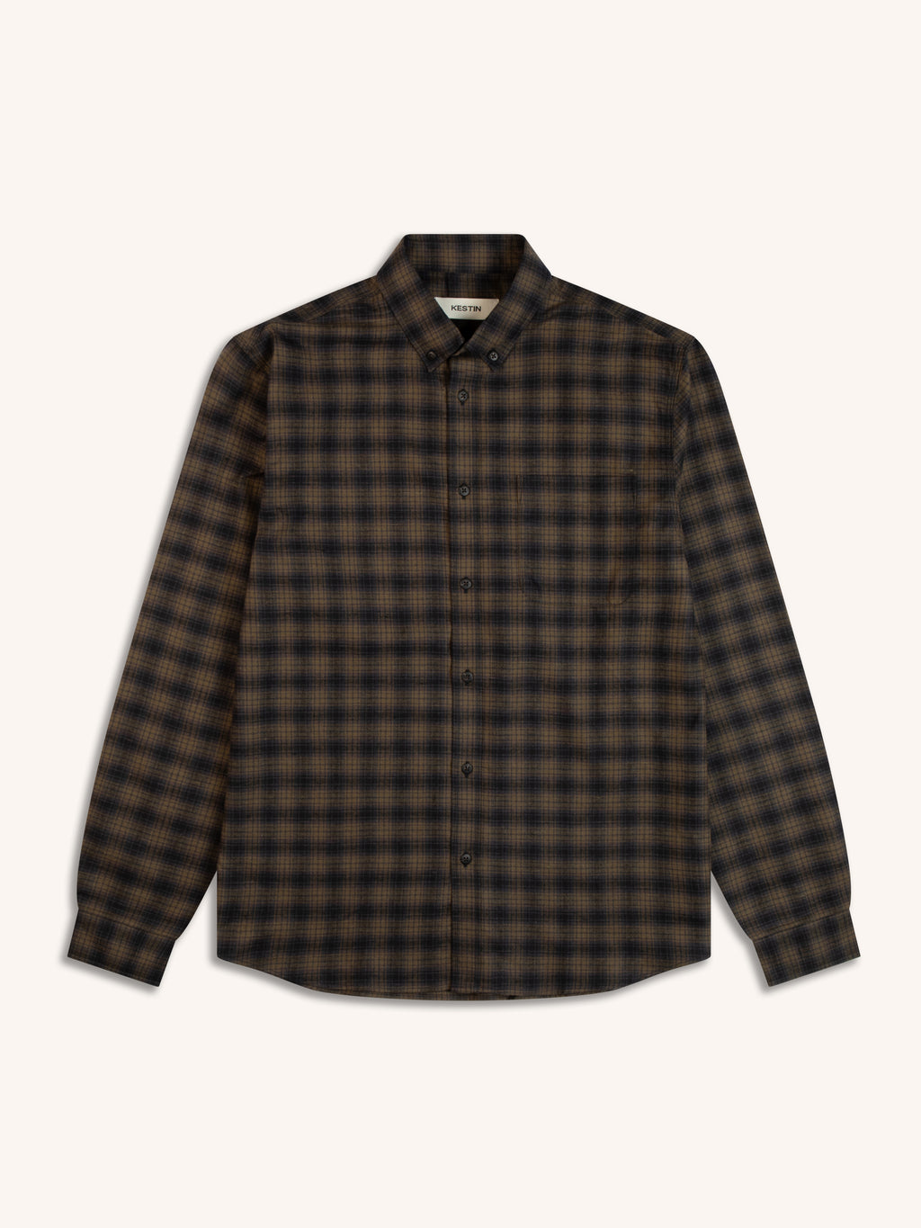 トップス SUBCULTURE COTTON CHECK SHIRT / BROWN SUBCULTURE COTTON CHECK SHIRT / BROWN