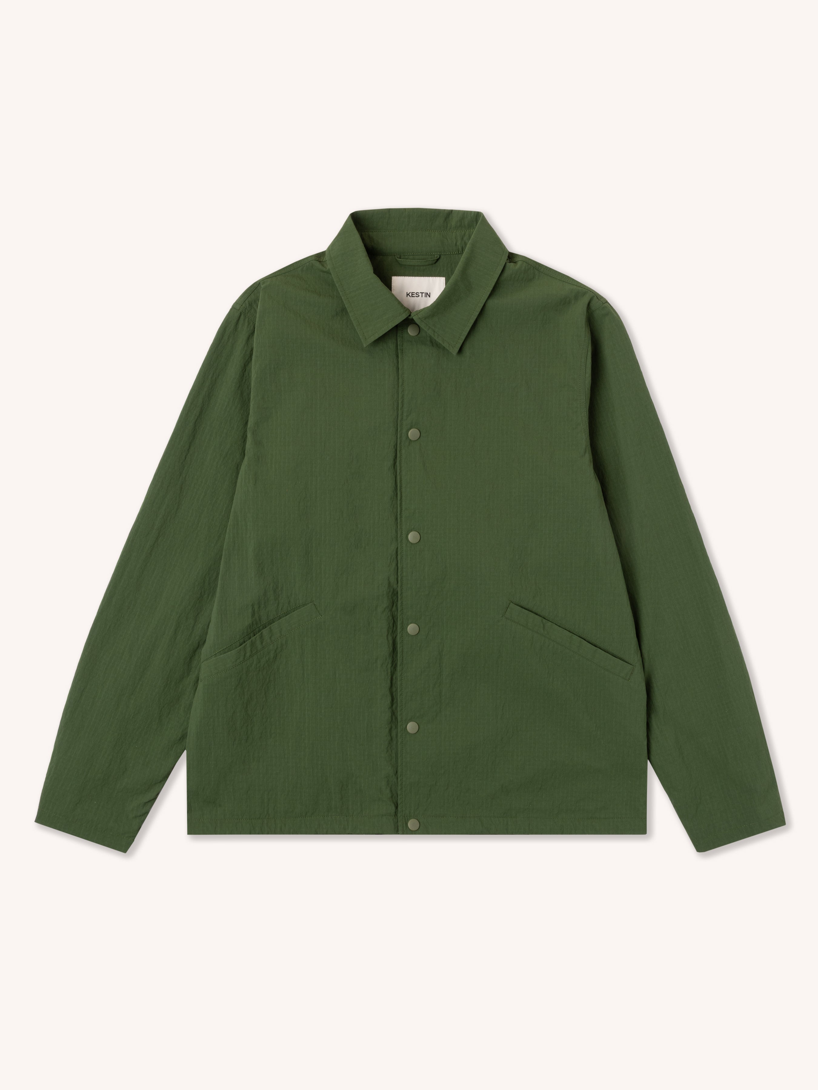 Oakley Coach Jacket in Collegiate Green Ripstop – Kestin