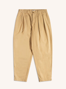 A pair of relaxed fit trousers from contemporary menswear brand KESTIN.