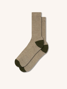 A pair of knitted wool socks by KESTIN.