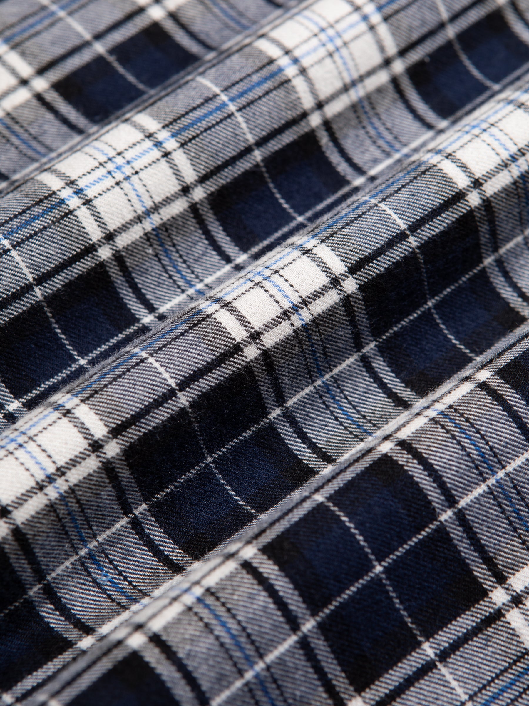 A Japanese cotton flannel, used by KESTIN for his AW23 collection.