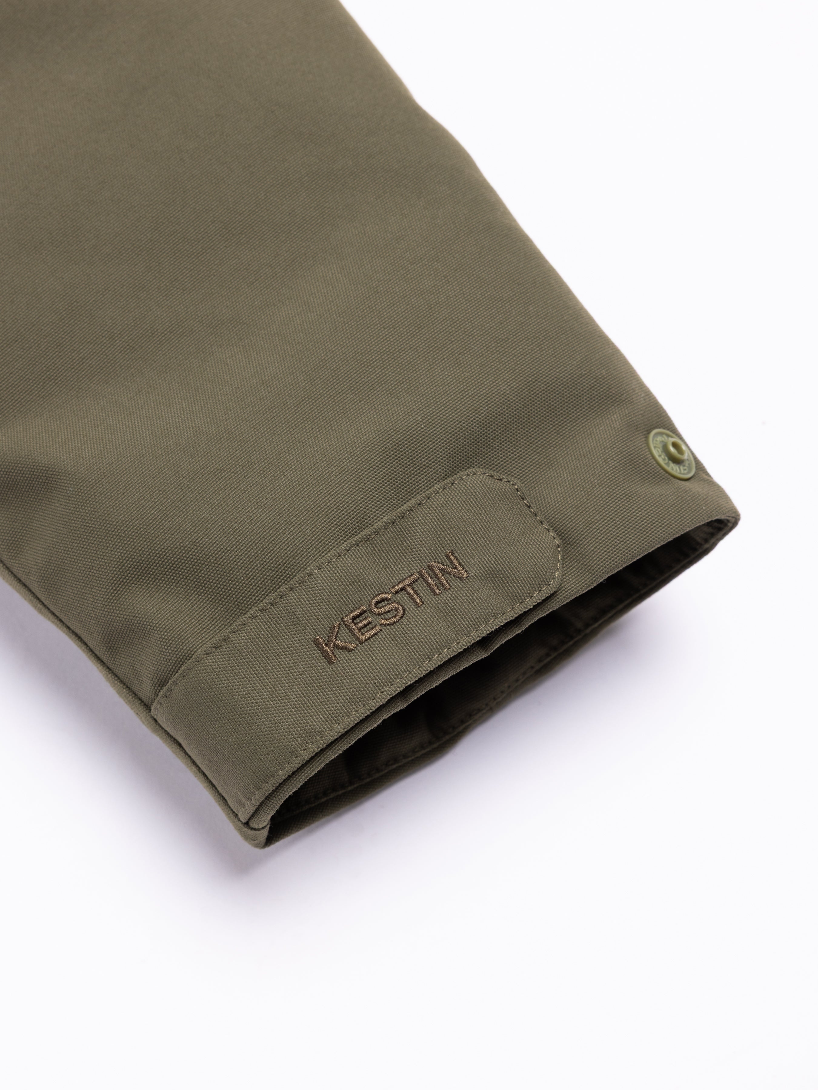 Gullane Storm Parka in Olive Recycled Nylon
