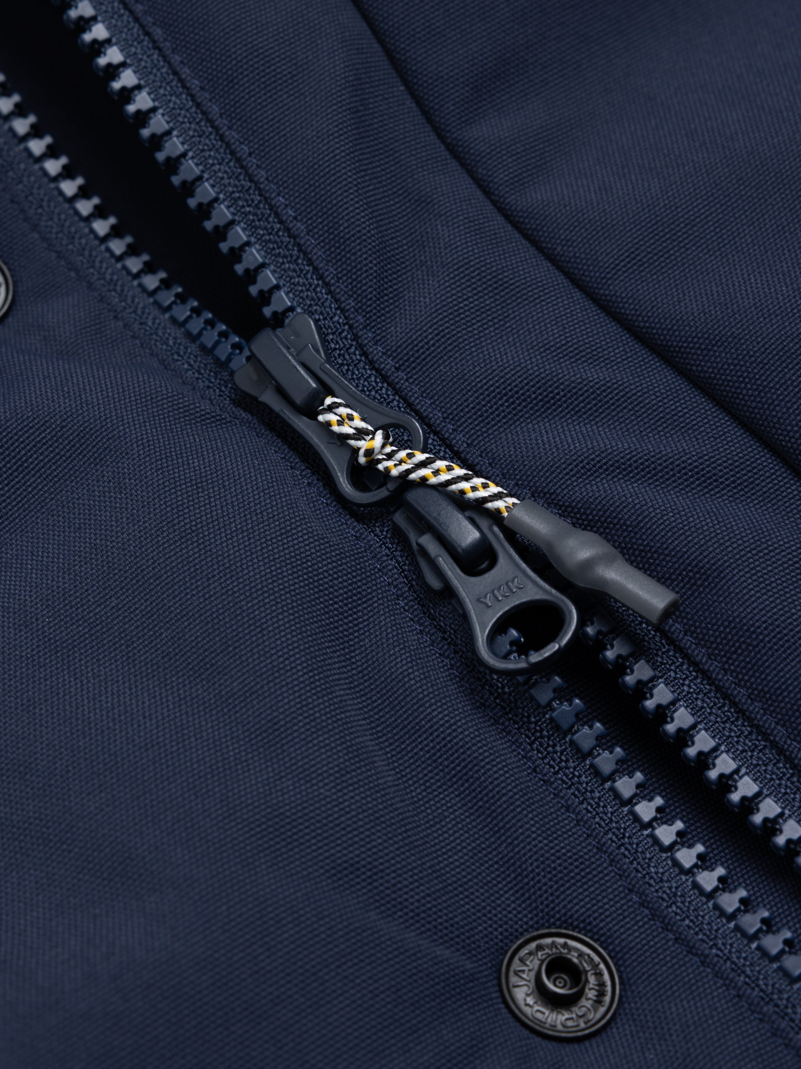 Gullane Storm Parka in Dark Navy Recycled Nylon