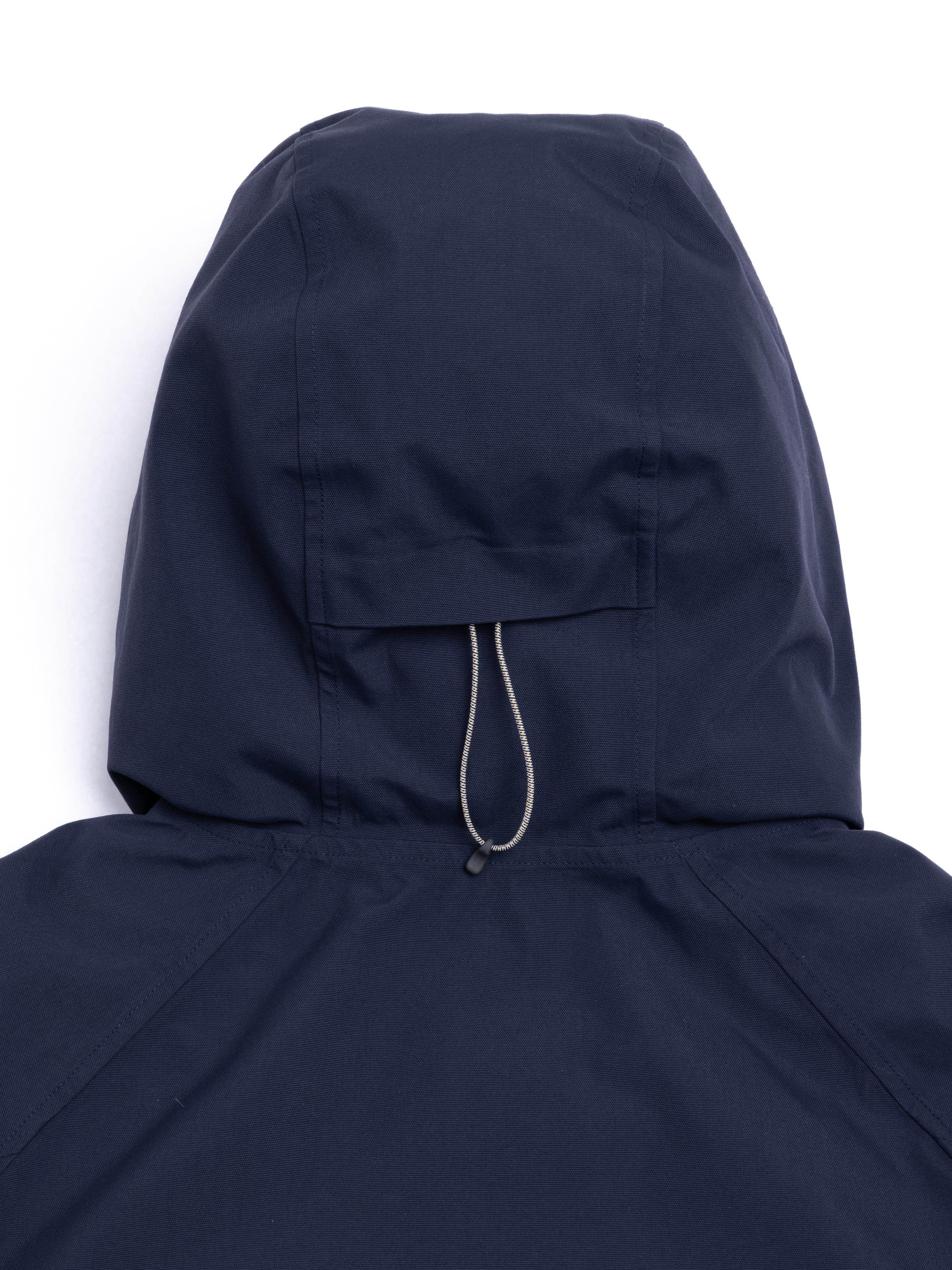 Gullane Storm Parka in Dark Navy Recycled Nylon