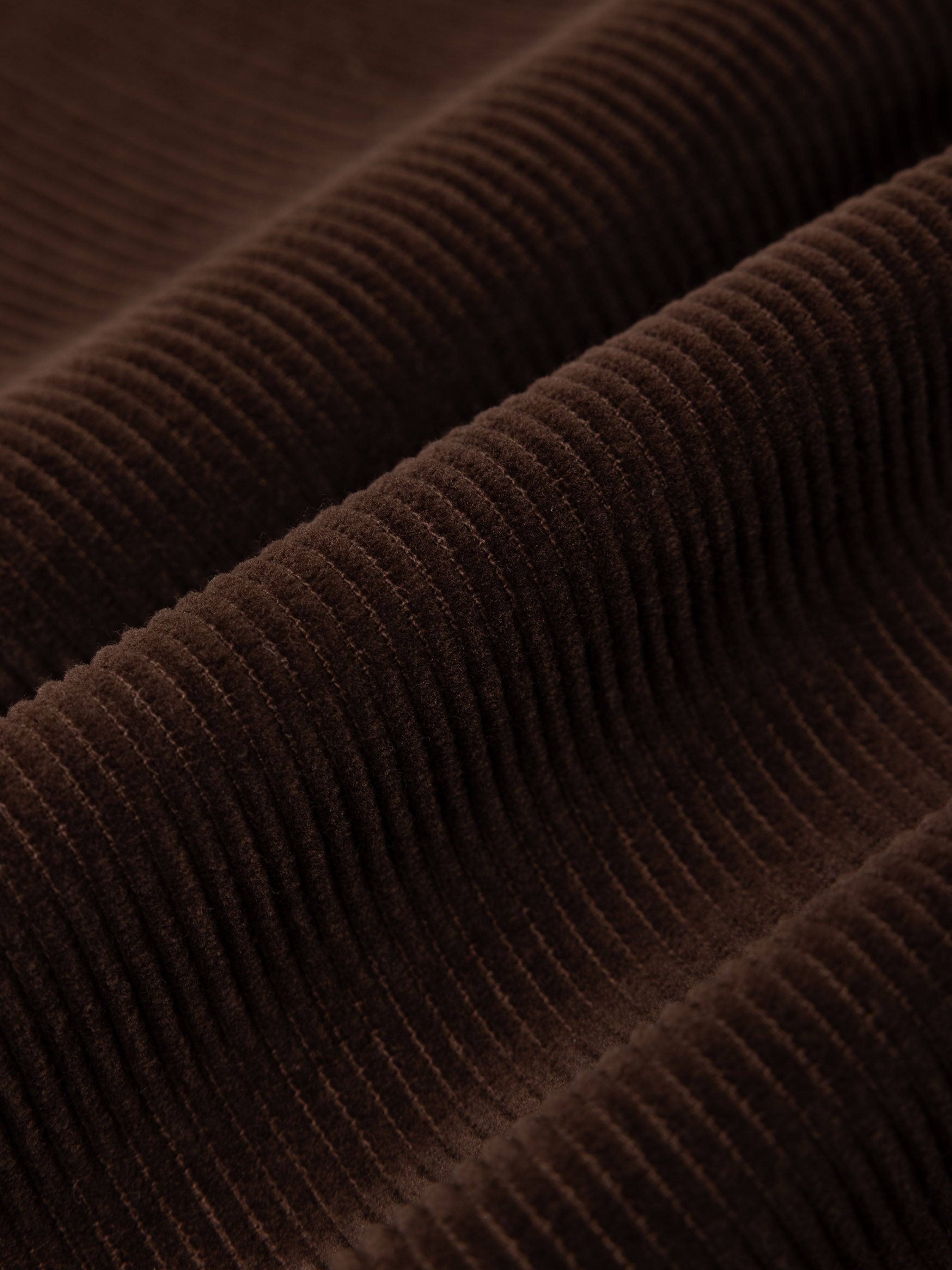 Huntly Jacket in Peat 8-Wale Corduroy