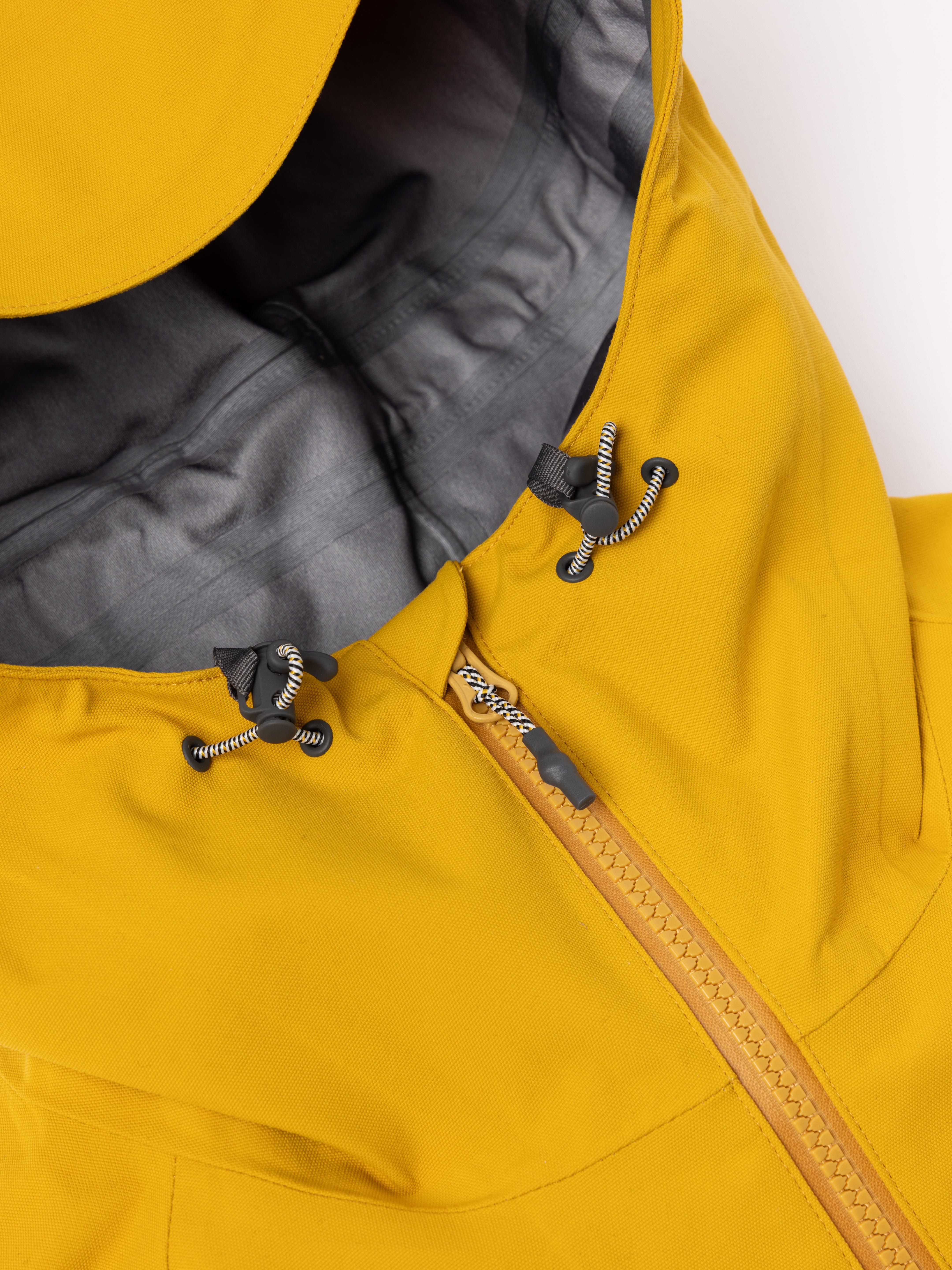 Glenbarr Waterproof Jacket in Yellow Recycled Canvas