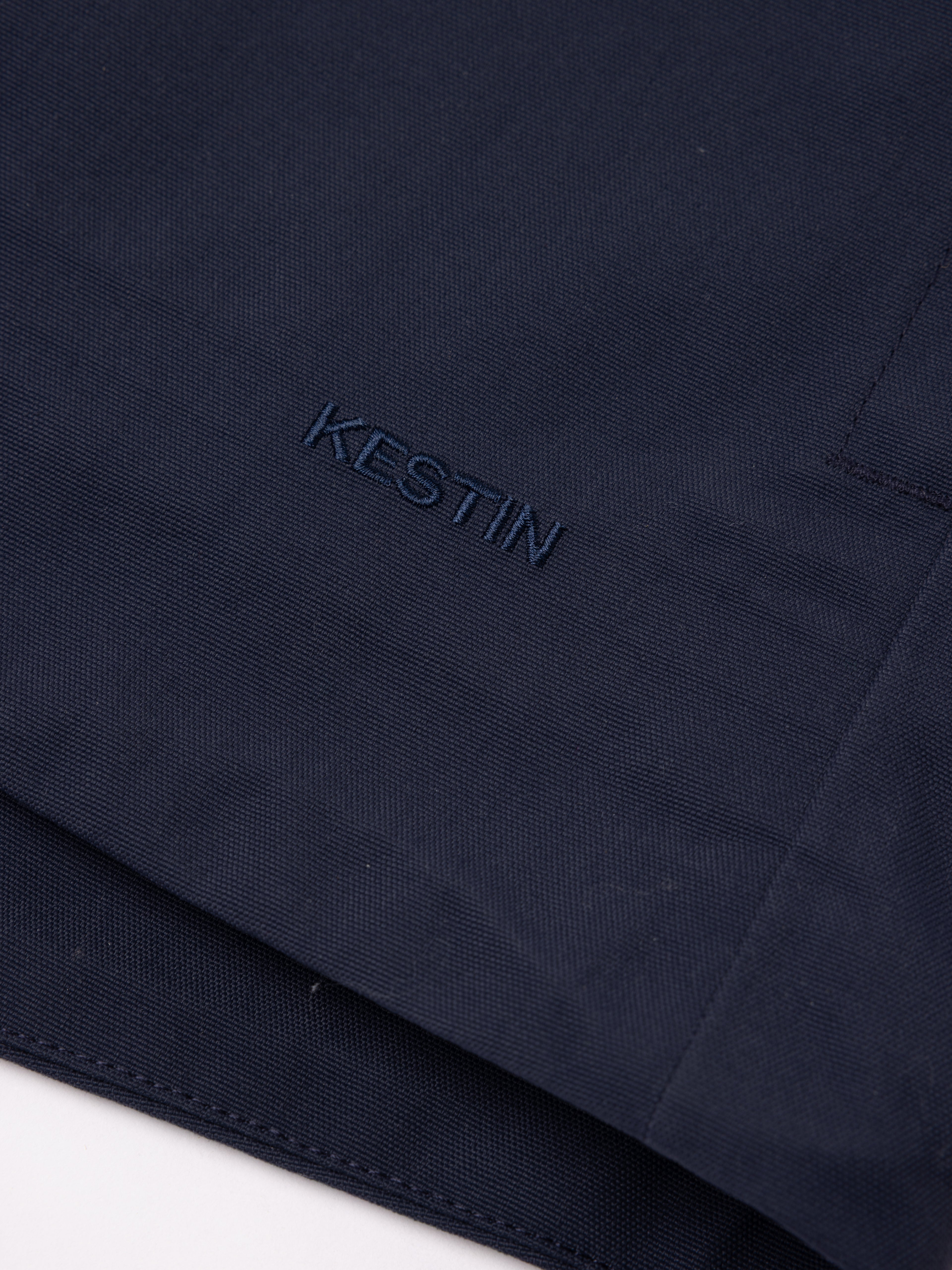 Glenbarr Waterproof Jacket in Dark Navy Recycled Canvas