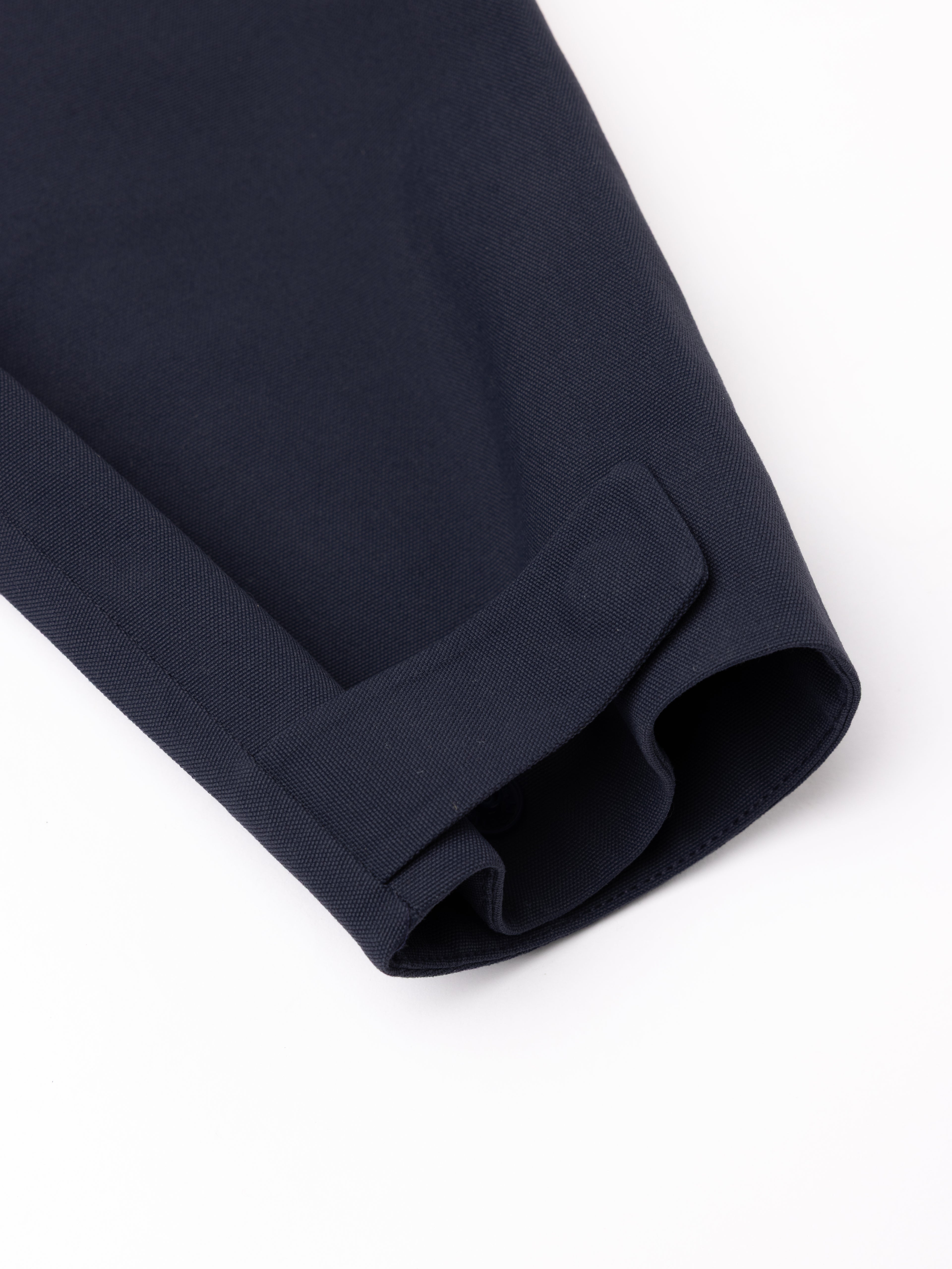 Glenbarr Waterproof Jacket in Dark Navy Recycled Canvas