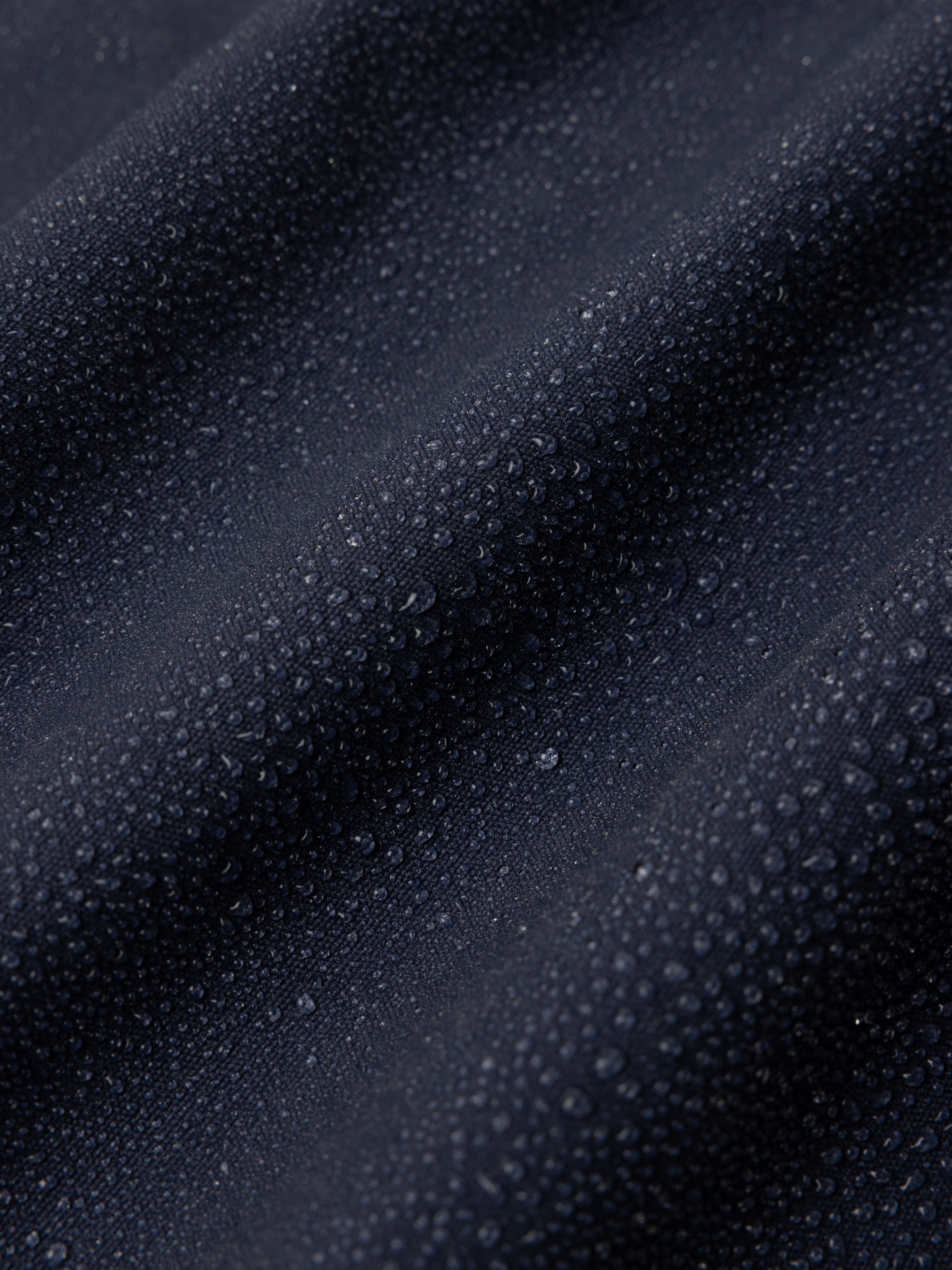 Glenbarr Waterproof Jacket in Dark Navy Recycled Canvas