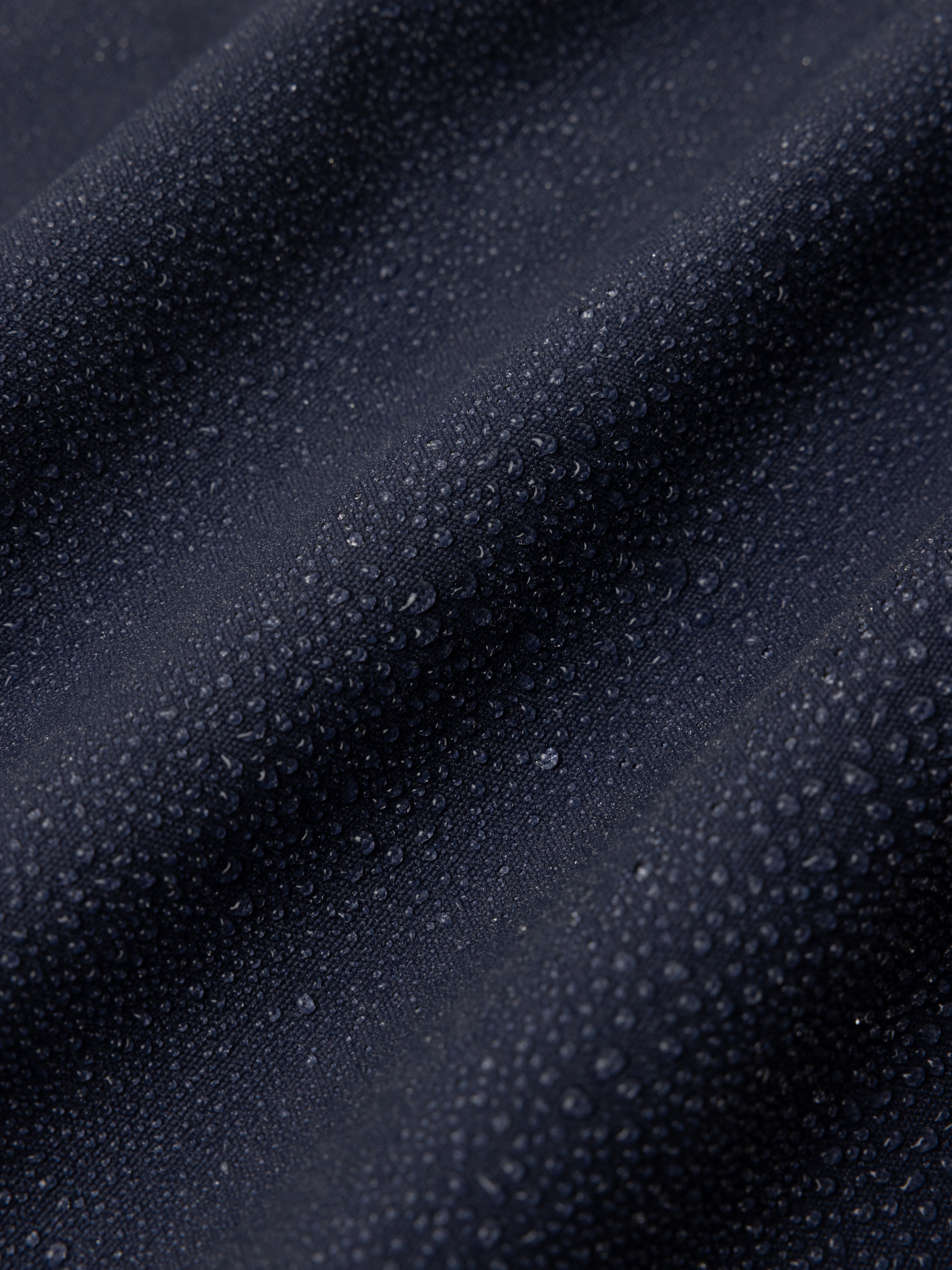 Glenbarr Waterproof Jacket in Dark Navy Recycled Canvas