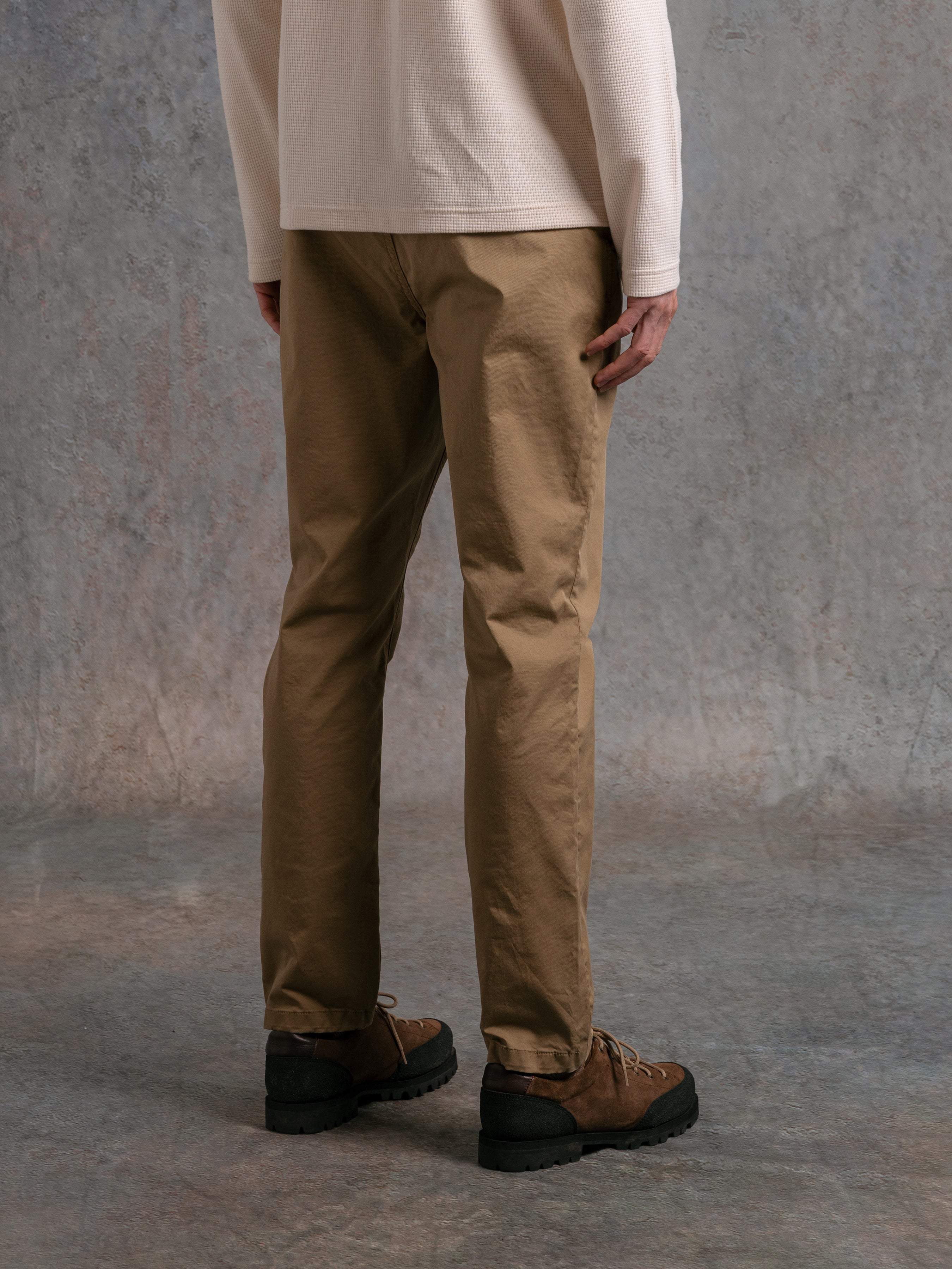 Inverness Trouser in Ermine Cotton Twill
