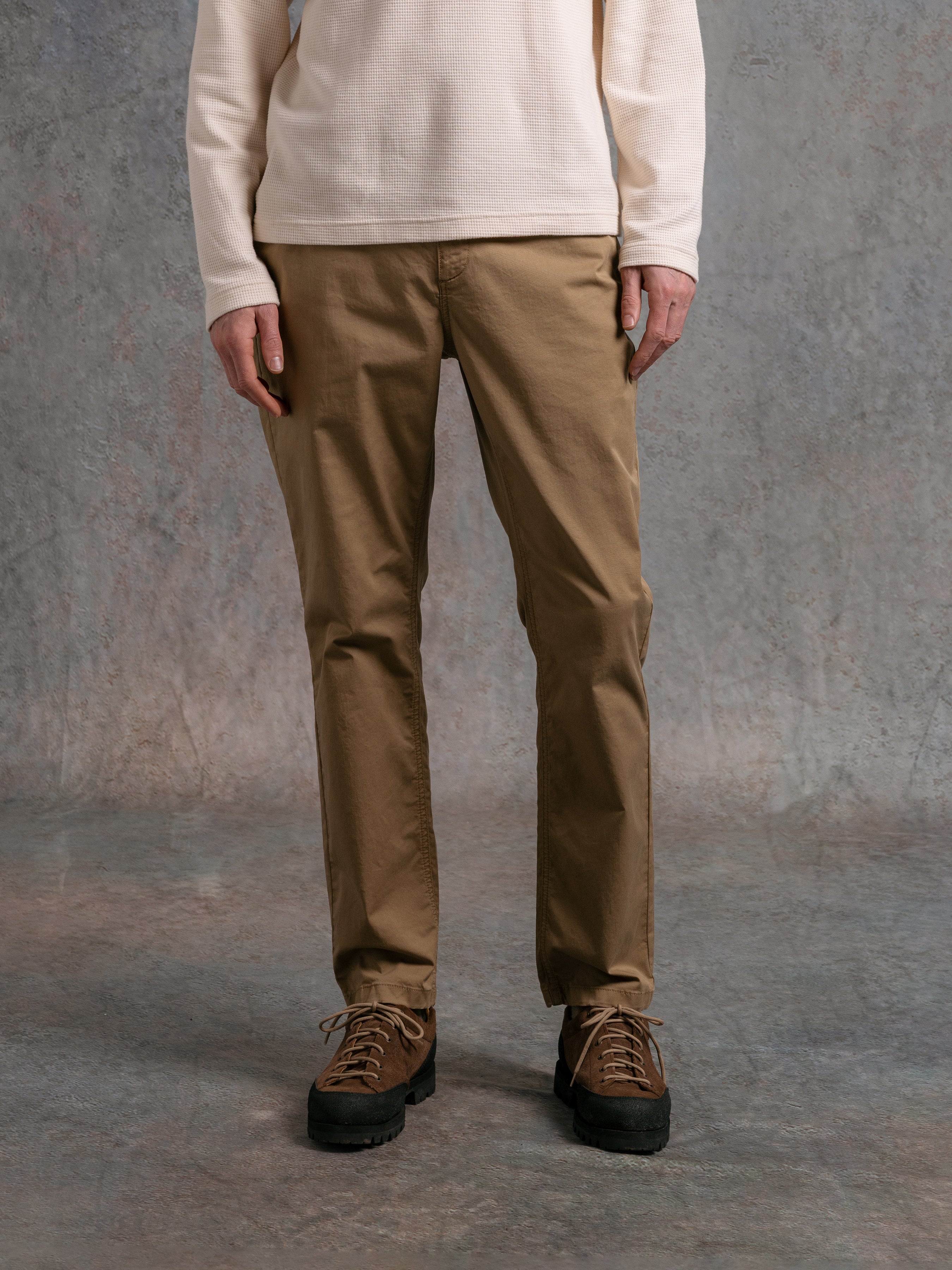 Inverness Trouser in Ermine Cotton Twill