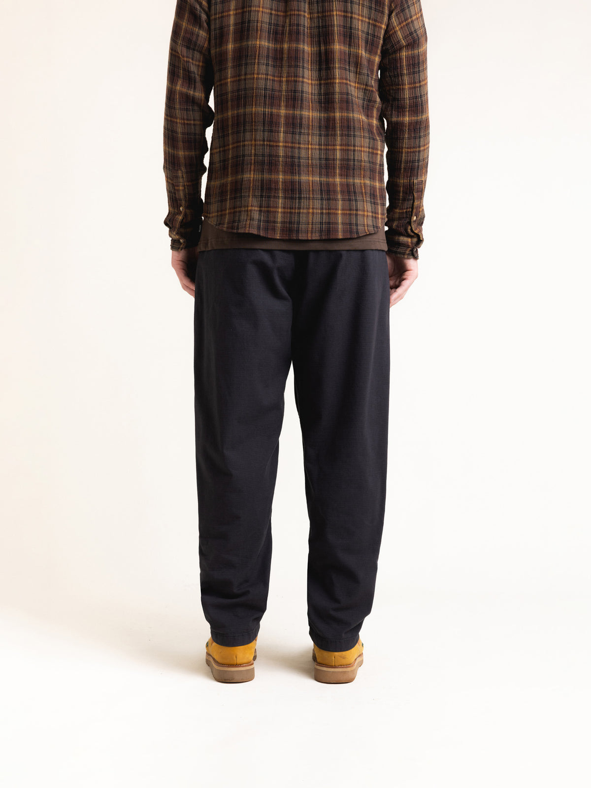 Clyde Pant in Black Ripstop Cotton