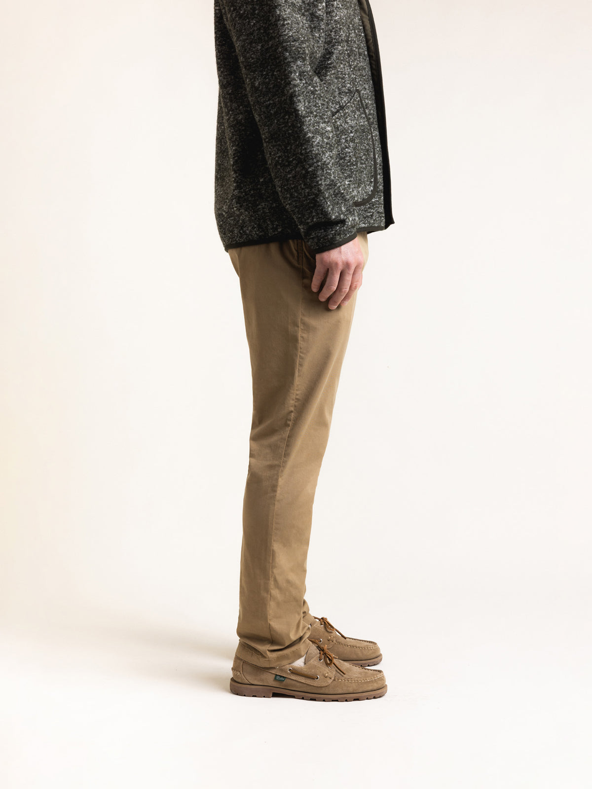 Inverness Trouser in Ermine Cotton Twill