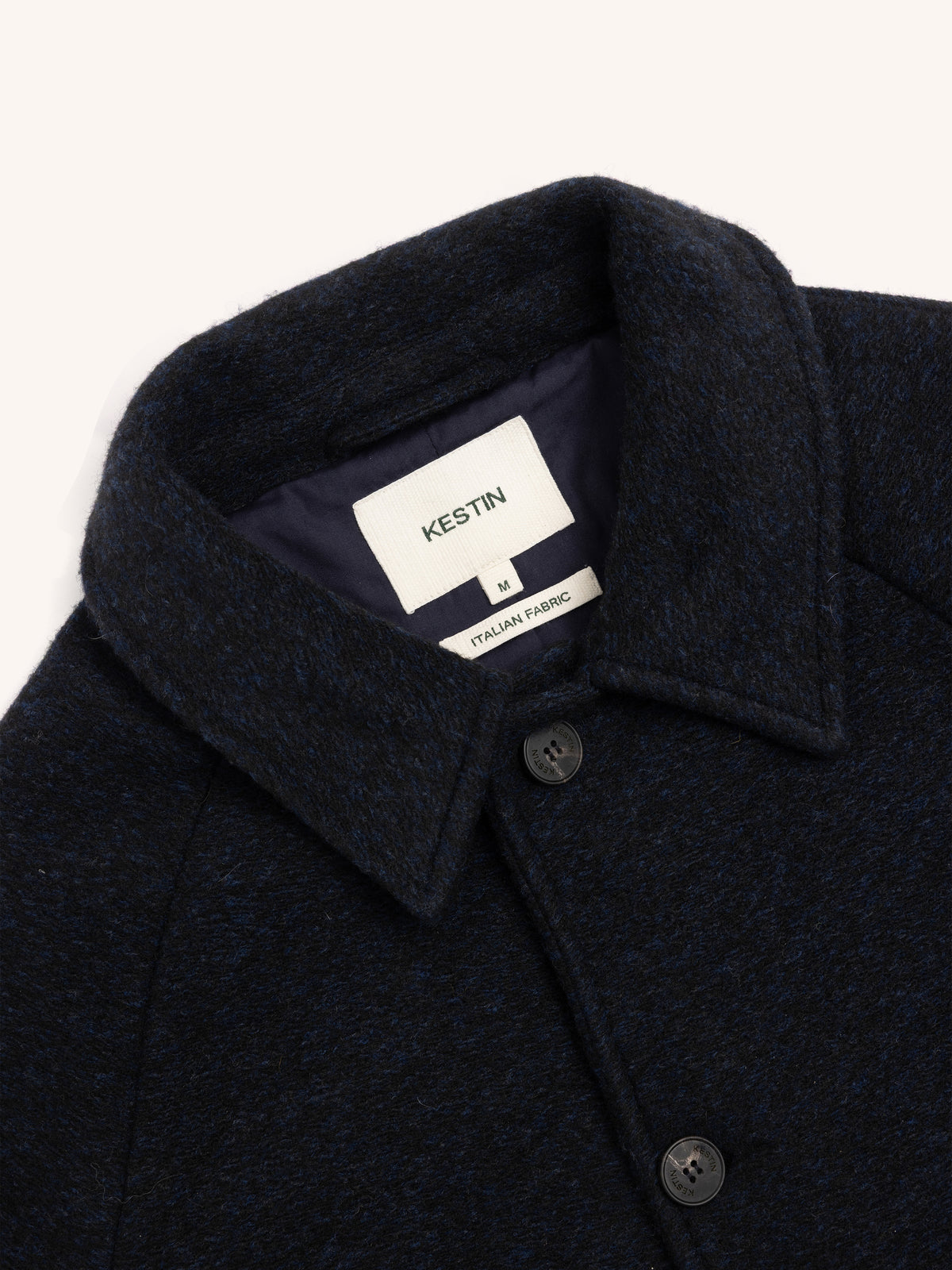 Drummond Overcoat in Navy