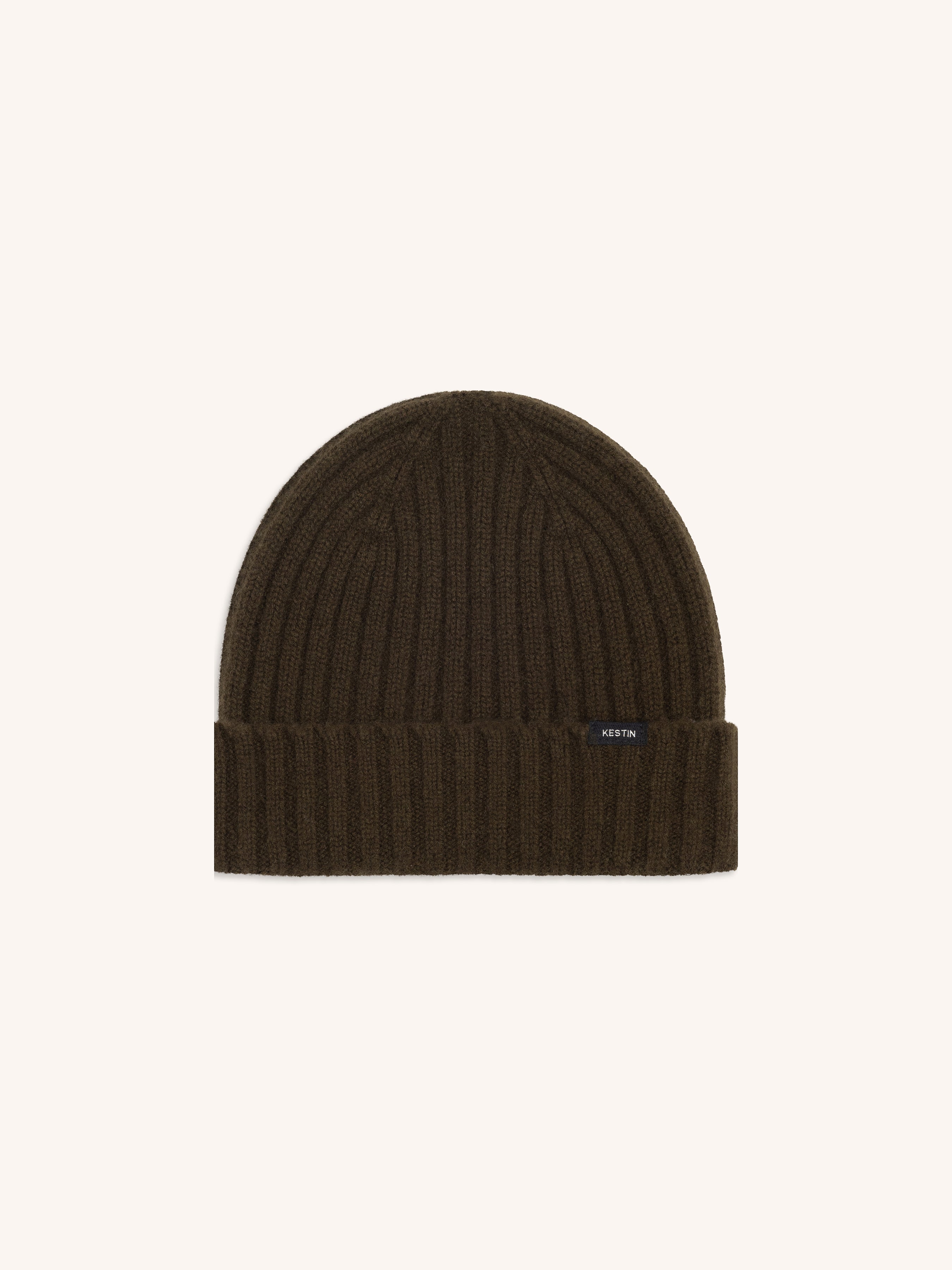 Sanna Beanie in Military Cashmere