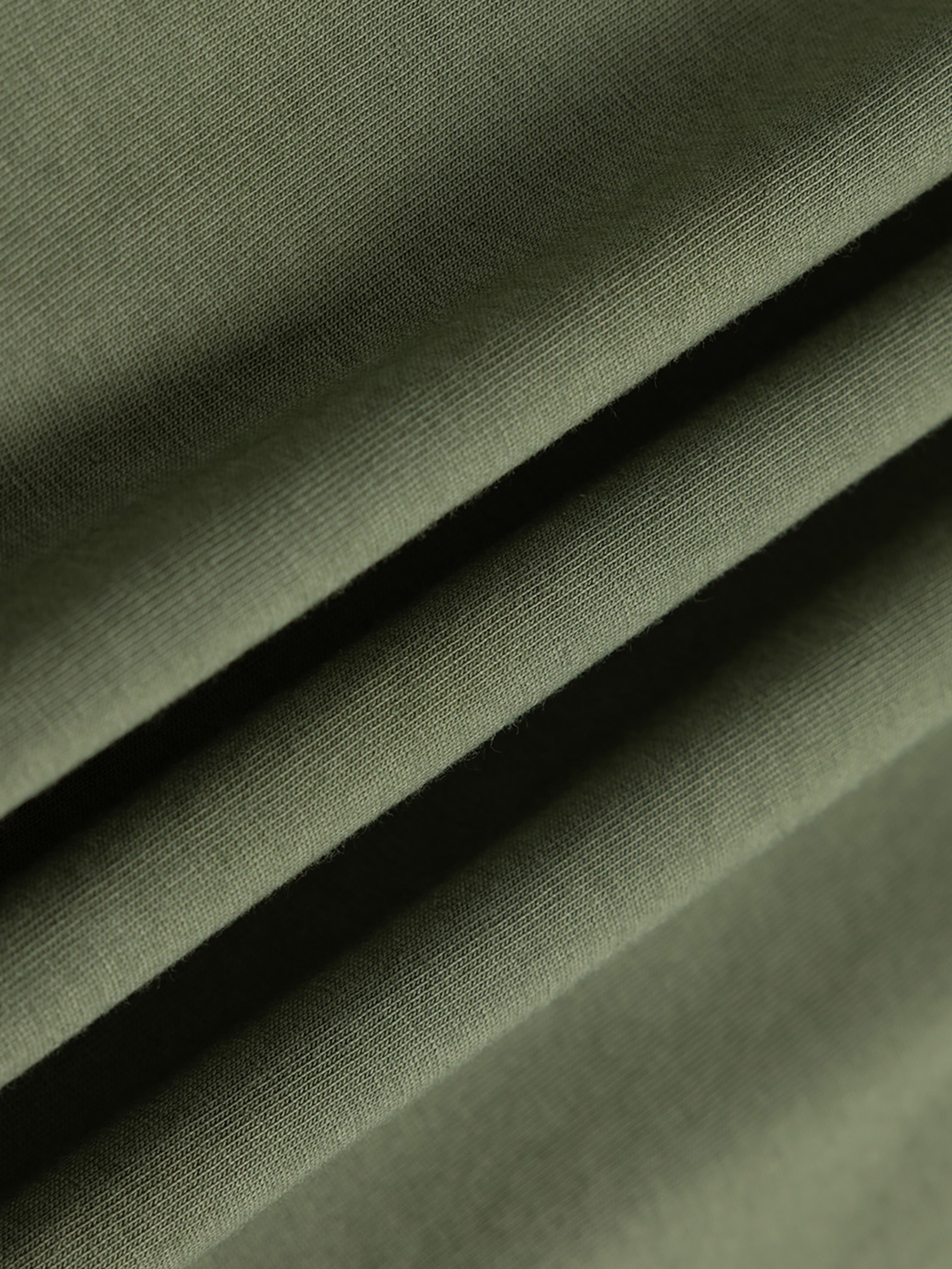 Drem Classic T-Shirt in Fern Green Cotton Jersey