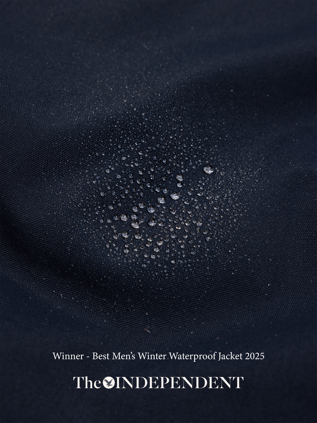 Gullane Storm Parka in Ink Navy Recycled Nylon