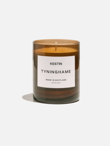 A 220g wax candle by Scottish brand KESTIN, hand-poured in Edinburgh.