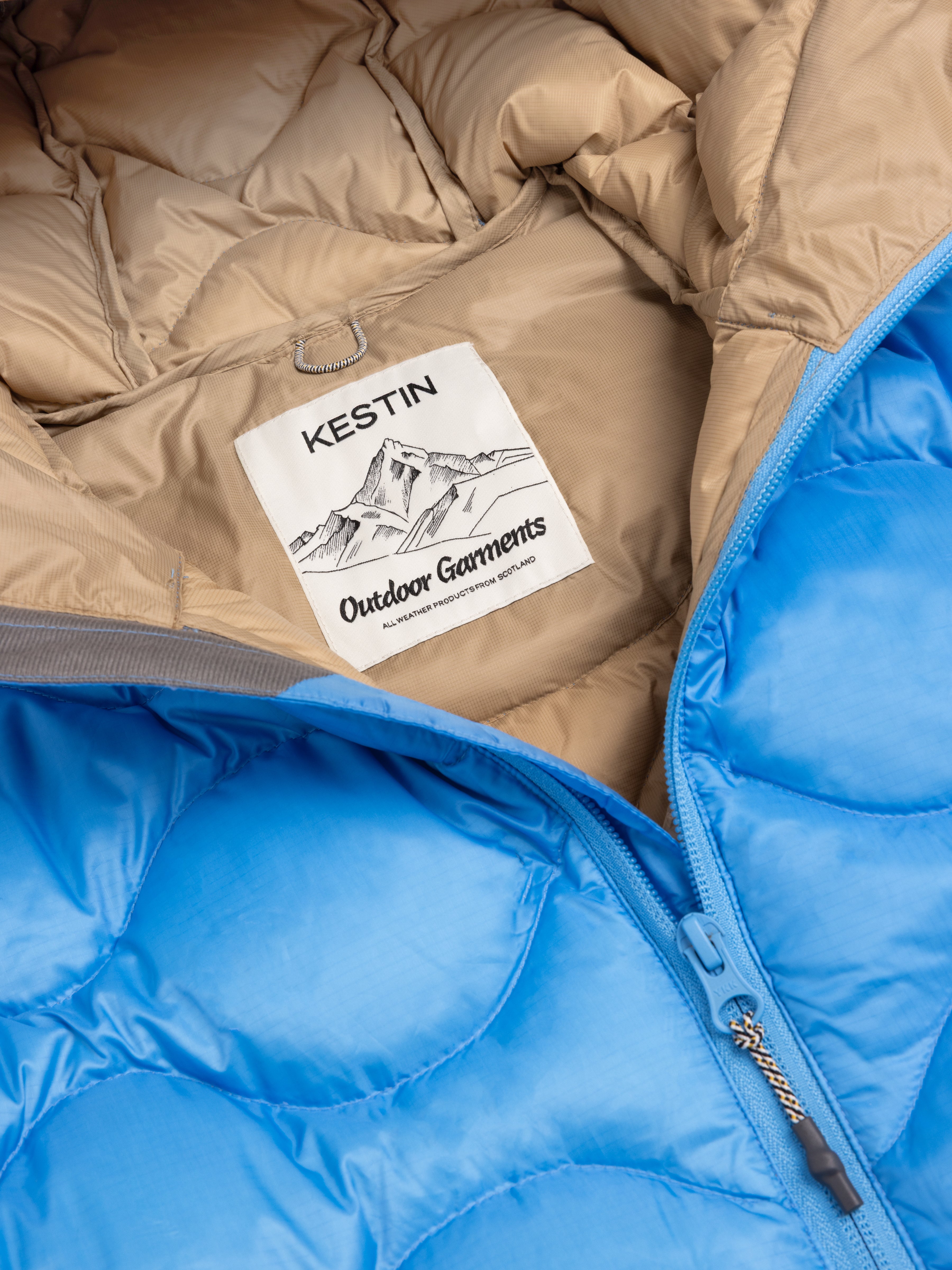 Cuillin Down Jacket in Sky Blue Recycled Ripstop