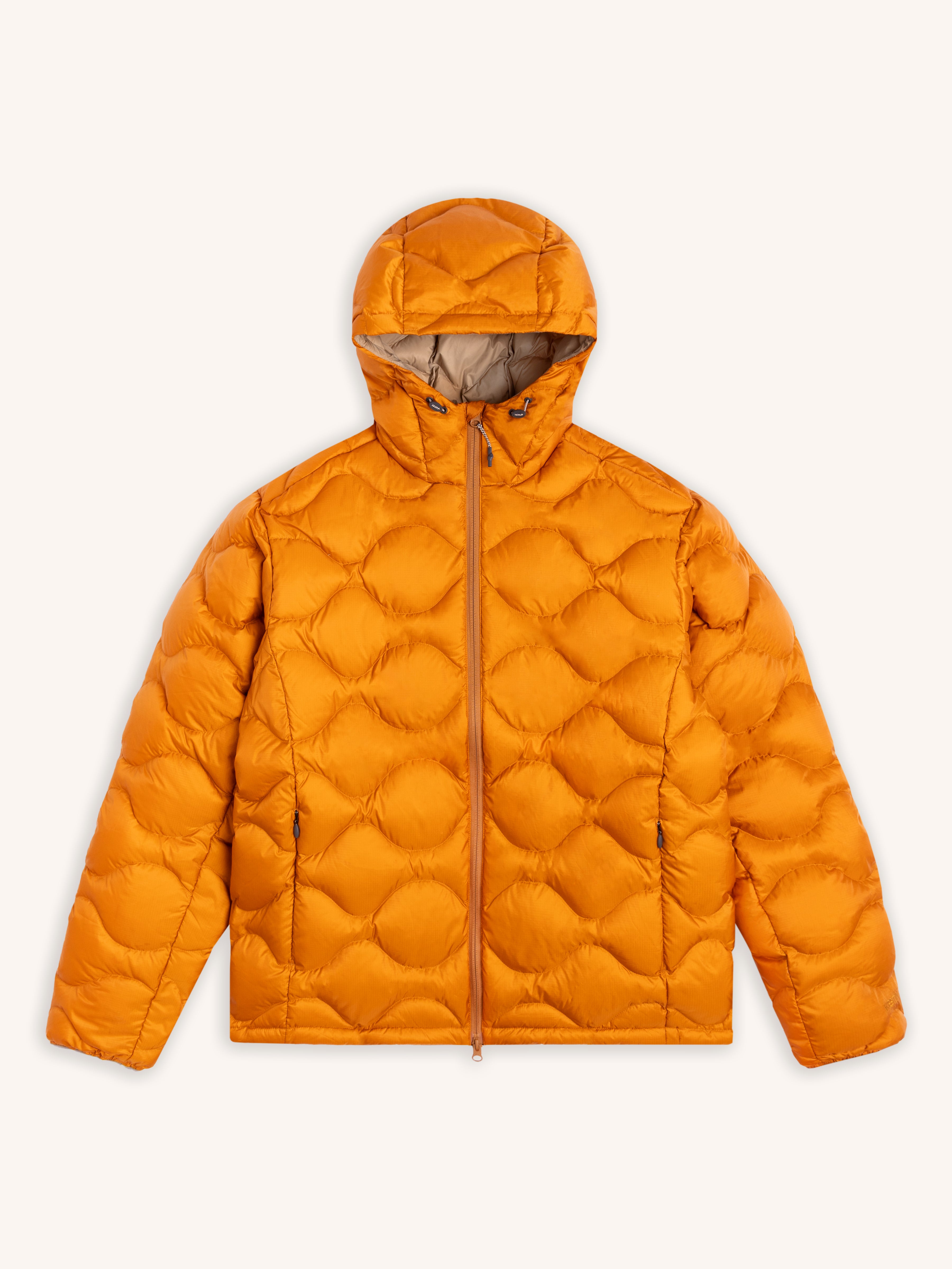Cuillin Down Jacket in Orange Recycled Ripstop