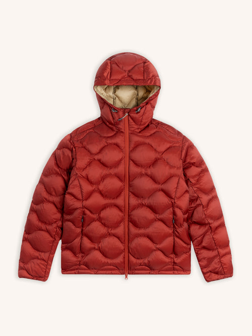 Cuillin Down Jacket in Vintage Red Recycled Ripstop