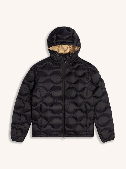 Cuillin Down Jacket in Black Recycled Ripstop