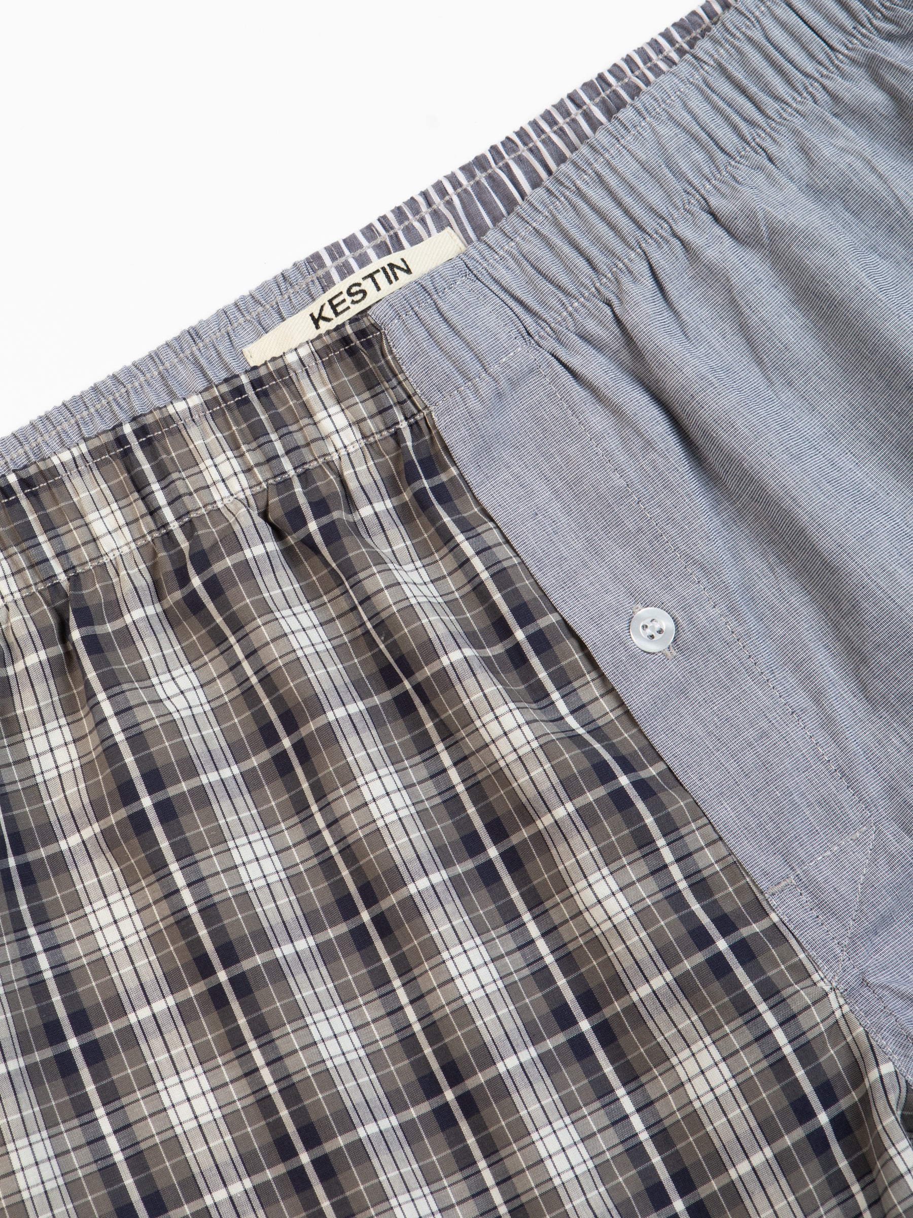 Port O Leith Boxer in Patchwork Italian Cotton