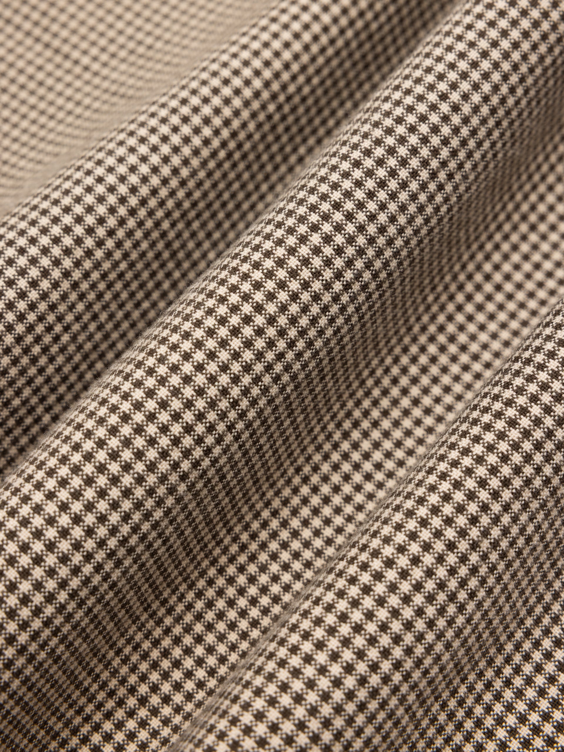 Doune Pant in Olive Check Organic Cotton