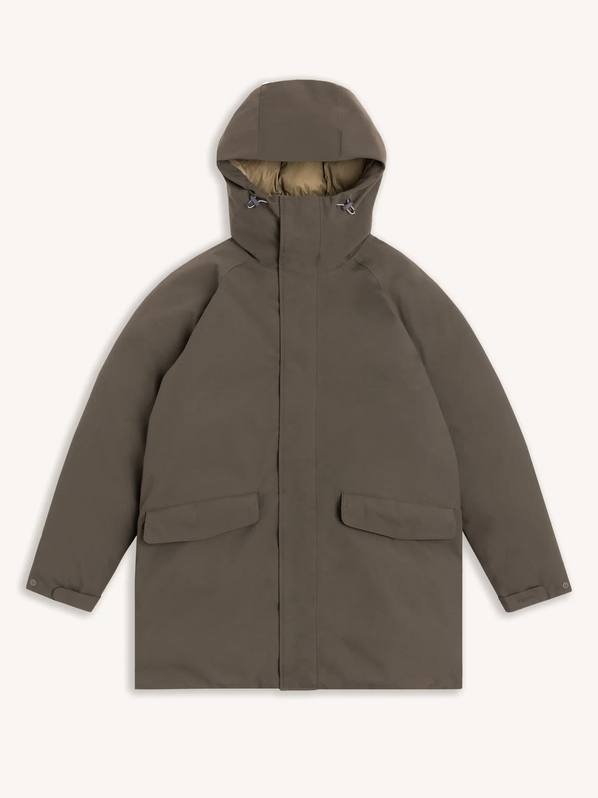 Gullane Storm Parka in Croft Brown Recycled Nylon