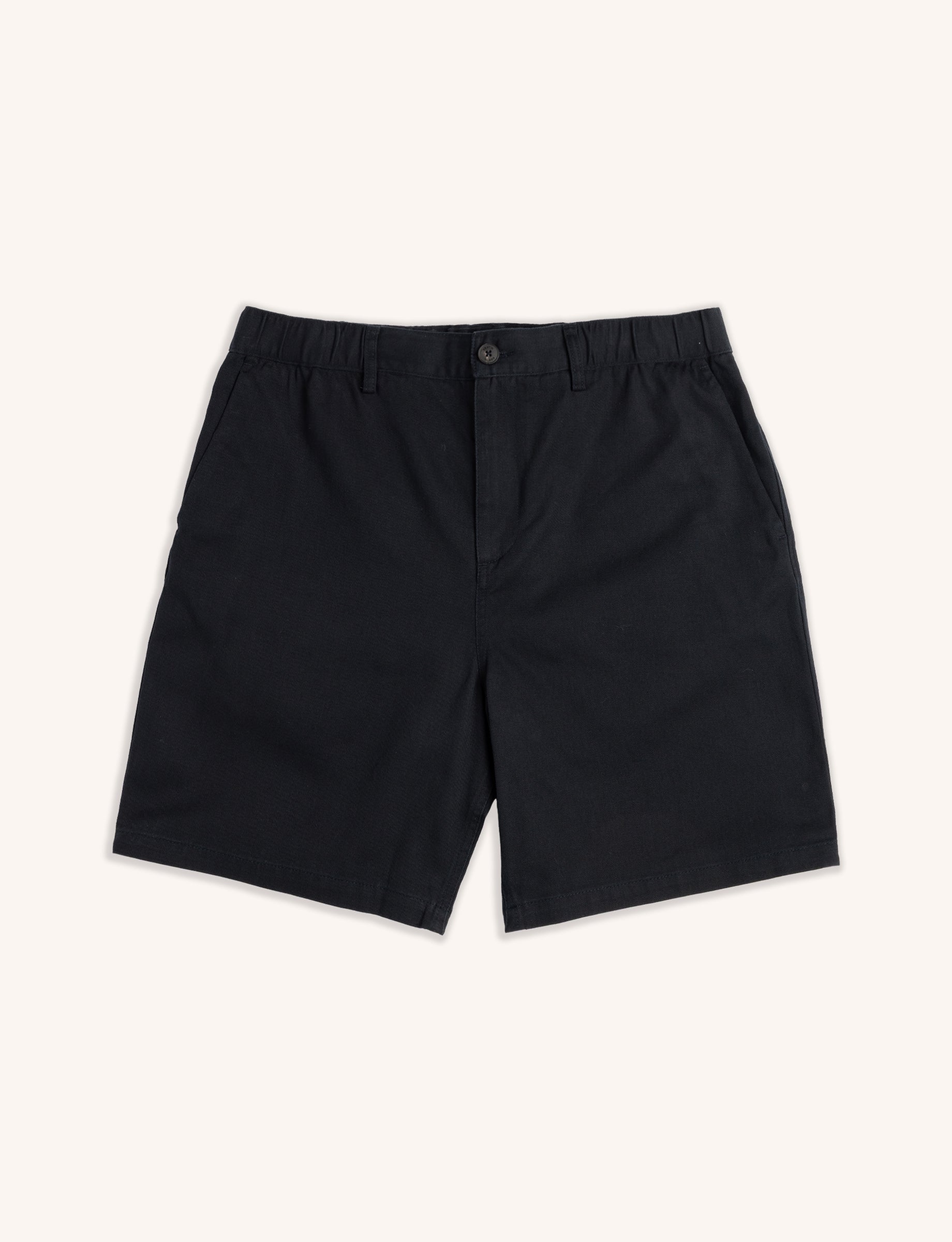Inverness Short in Navy Cotton Twill