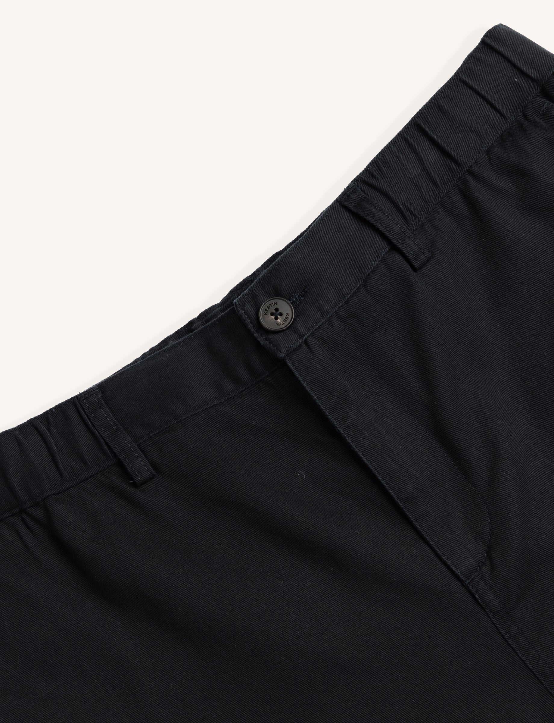 Inverness Short in Navy Cotton Twill