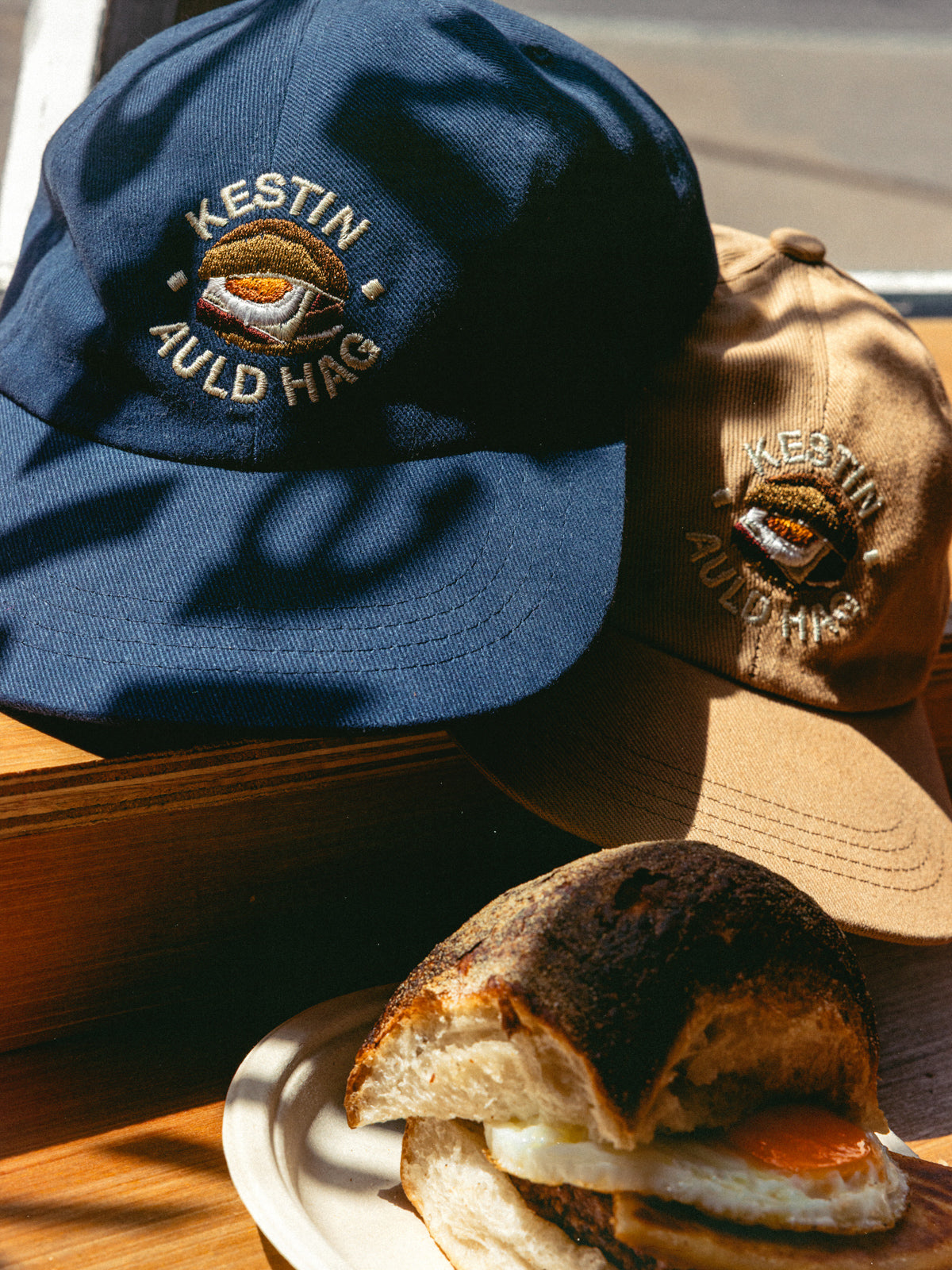 KESTIN x Auld Hag Leuchars Cap in Navy Twill