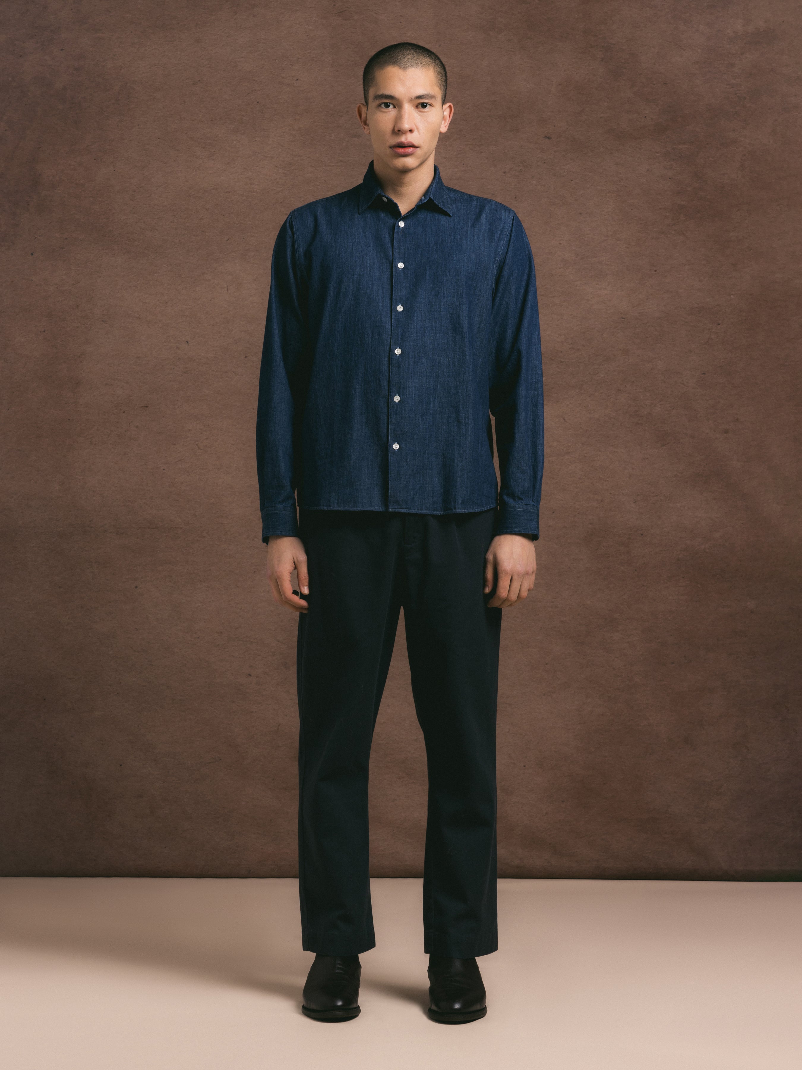 Dirleton Shirt in Lightweight Denim