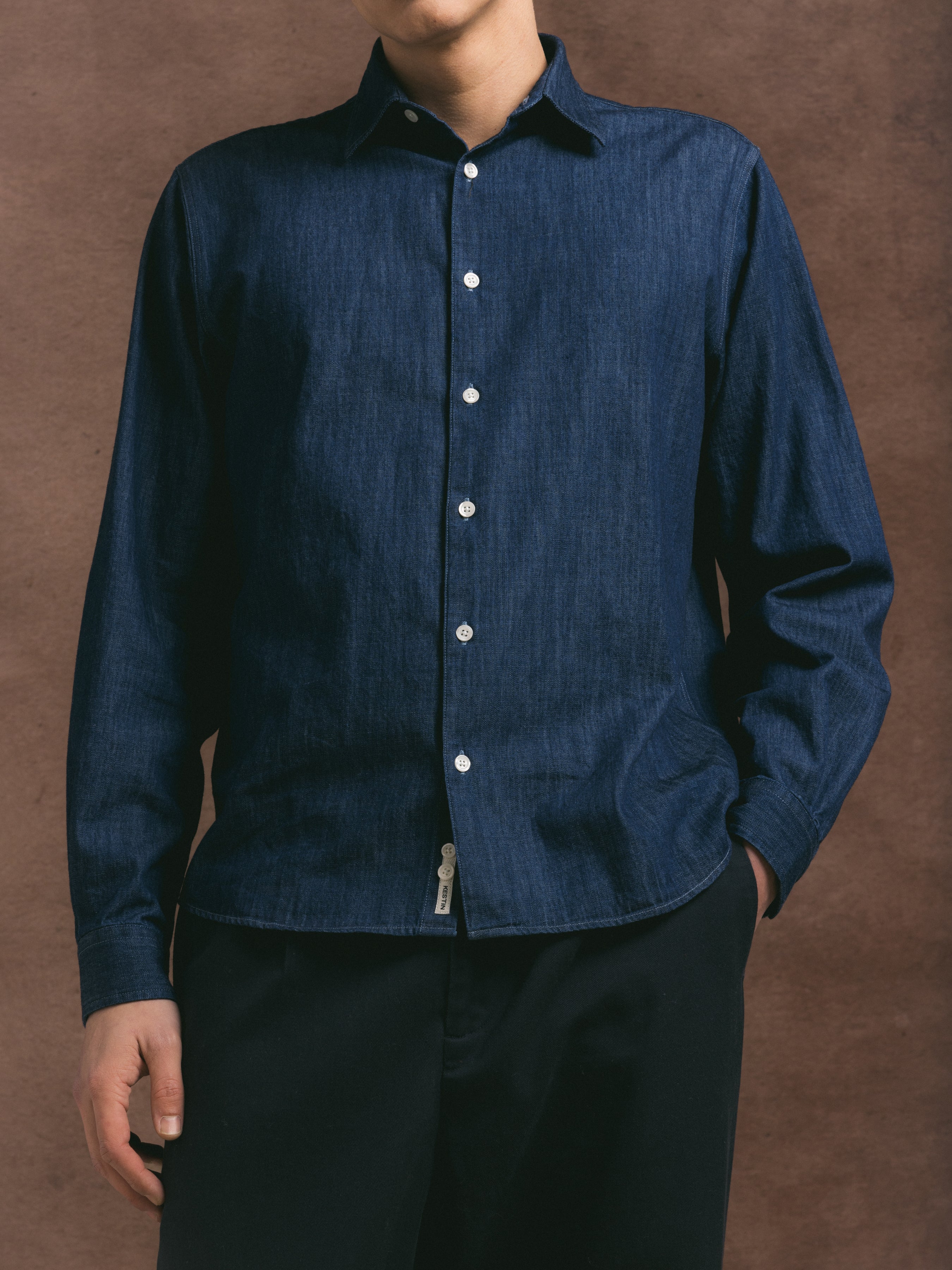 Dirleton Shirt in Lightweight Denim