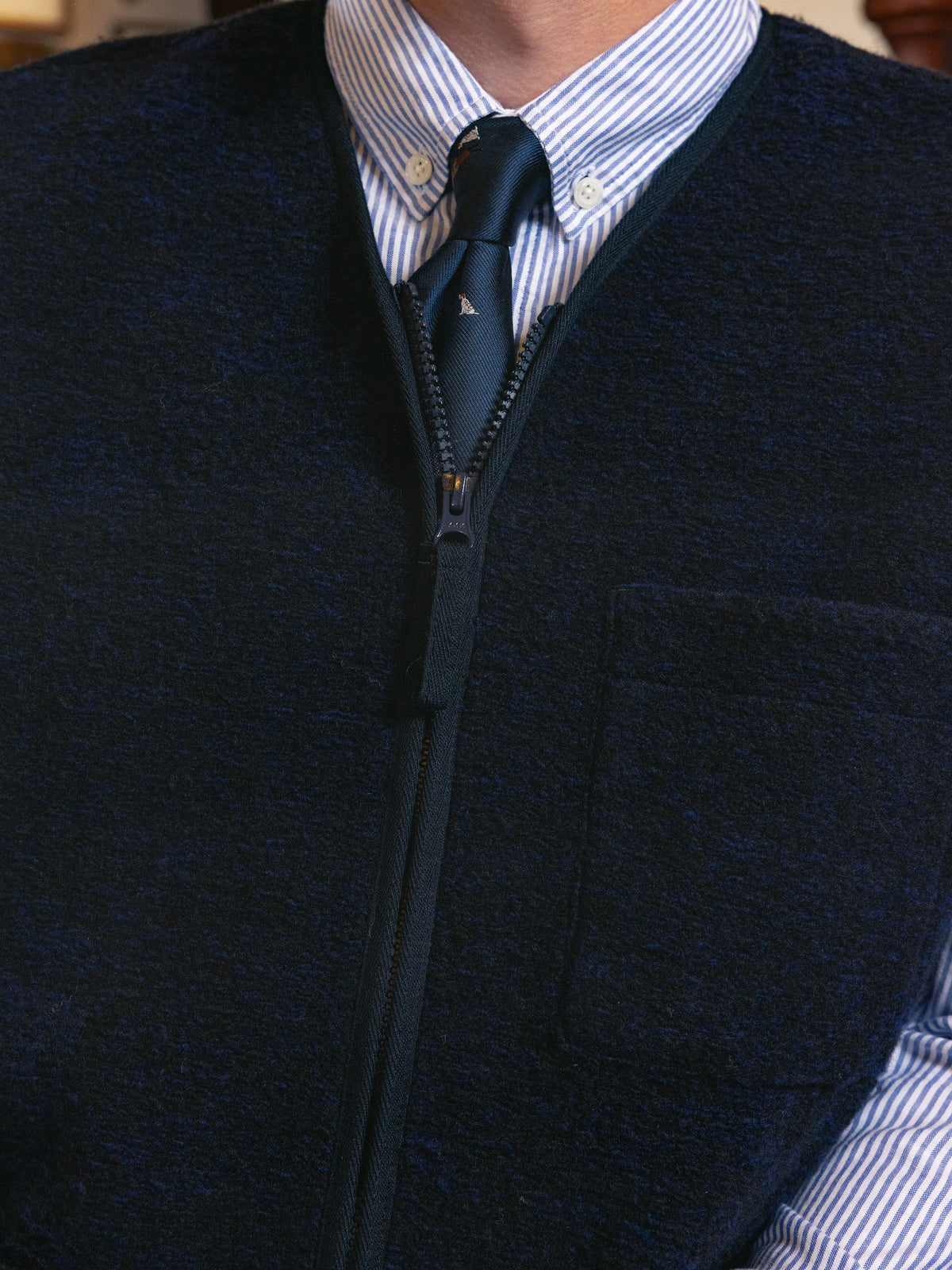 Bute Vest in Navy