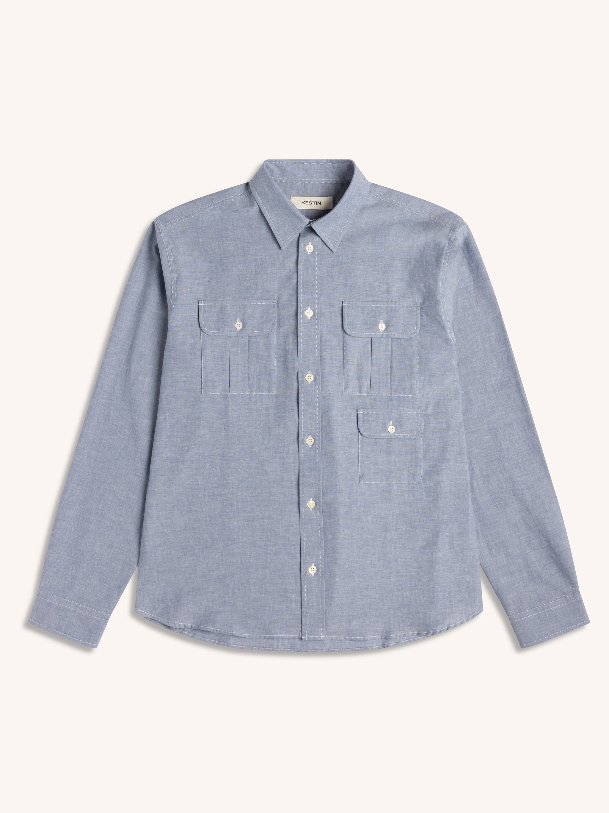 Kinnaird Shirt in Lightweight Chambray