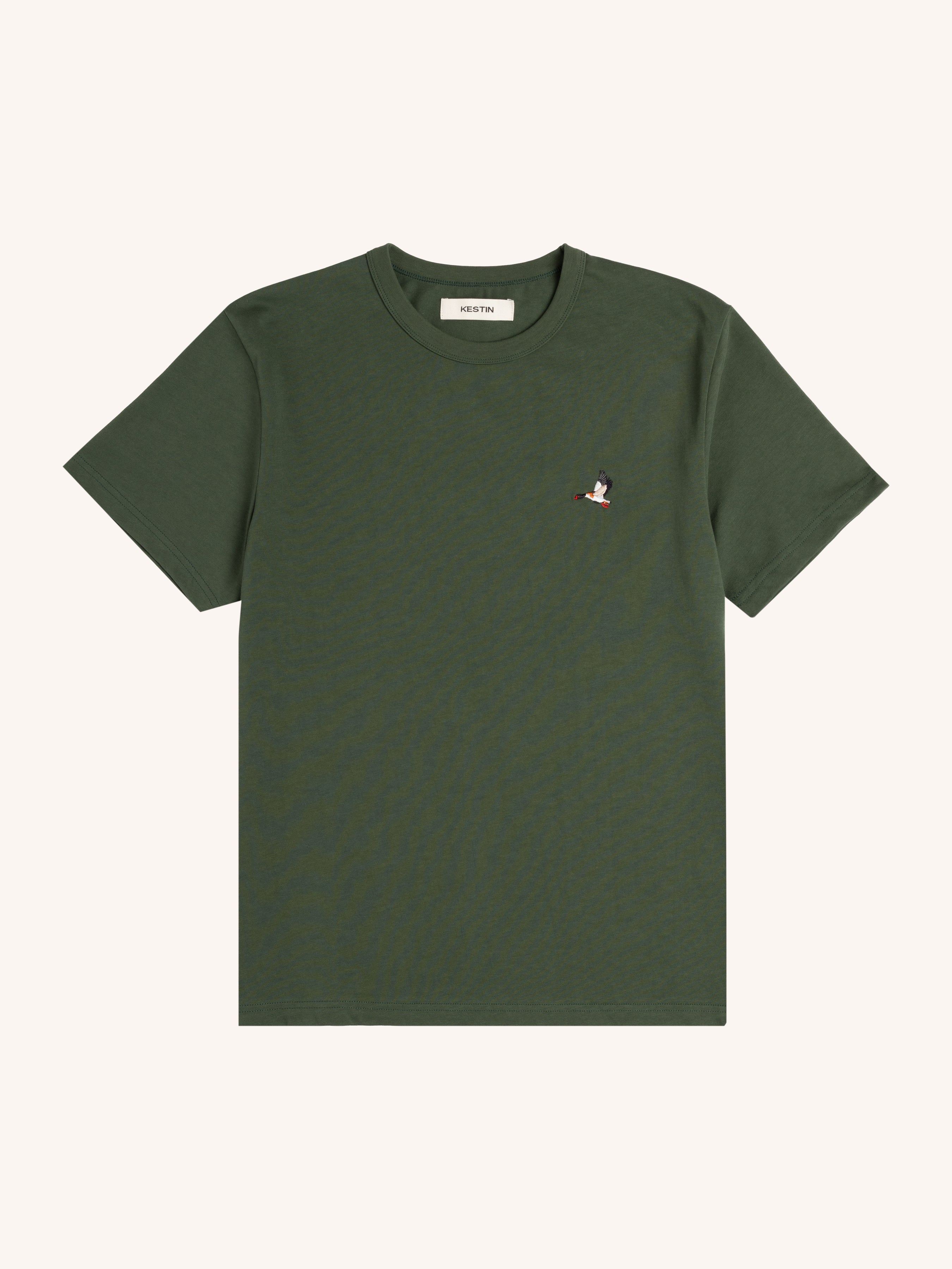 Cargill Tee in Forest Duck Embroidery